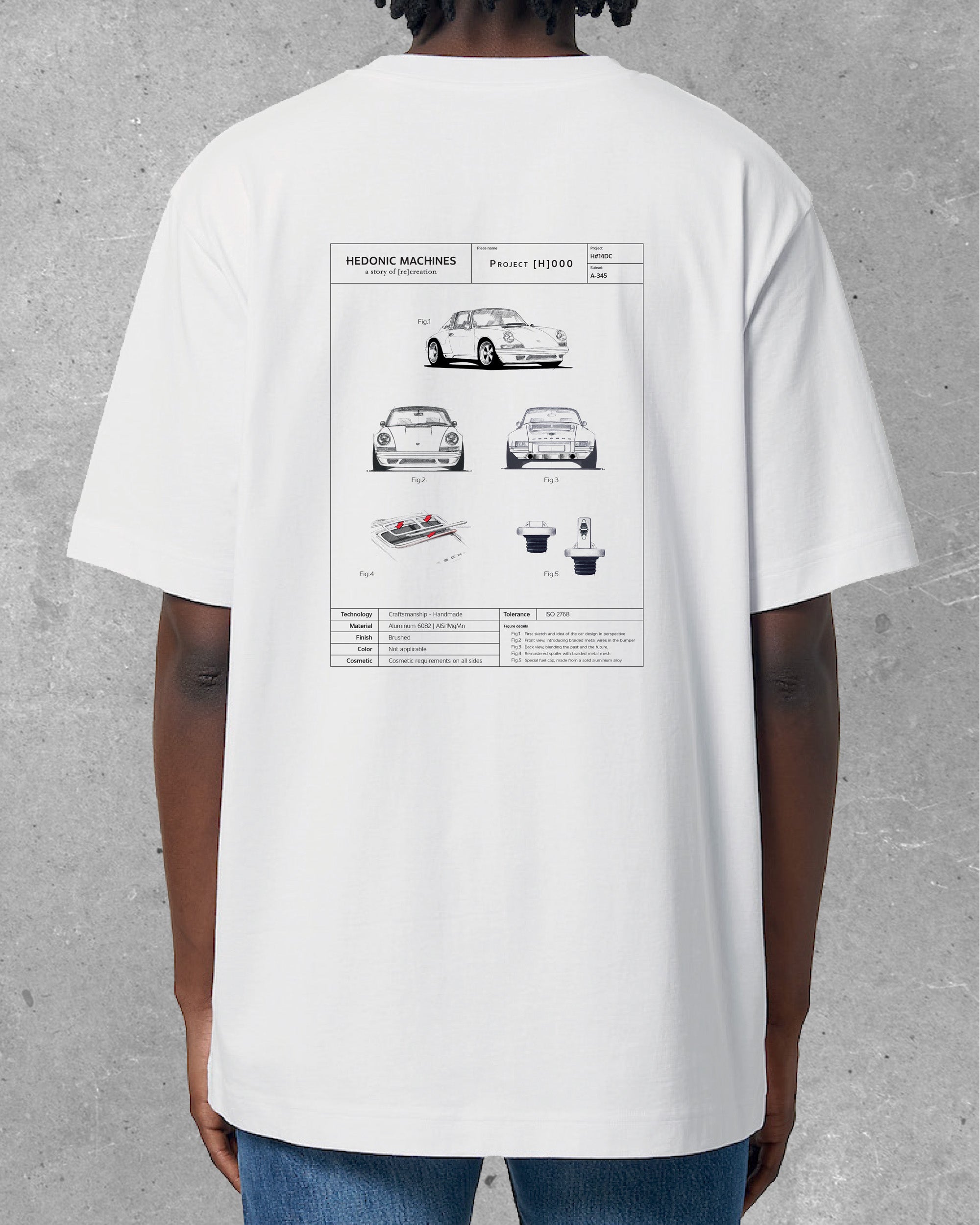 T-Shirt blanc - [H]000 Fiche technique