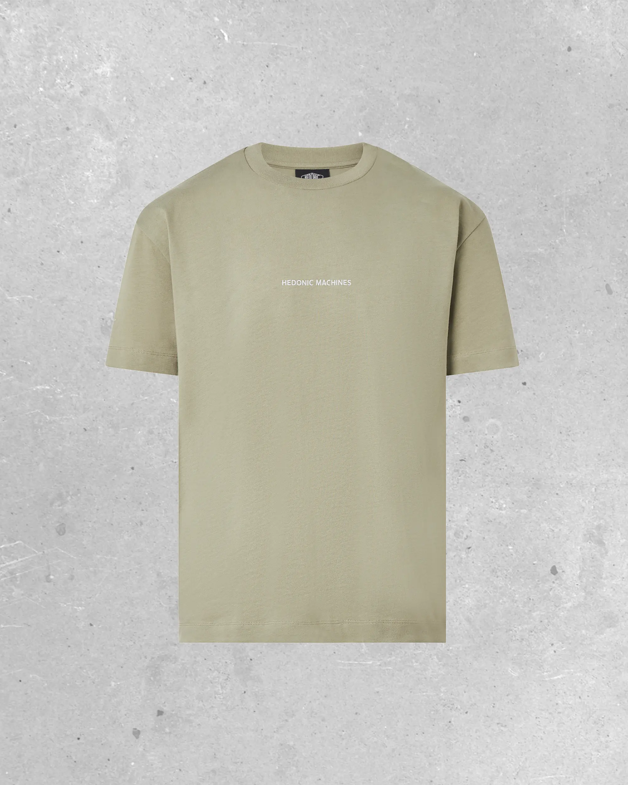 T-shirt Boxy Between the lines - Stone Shades Hedonic