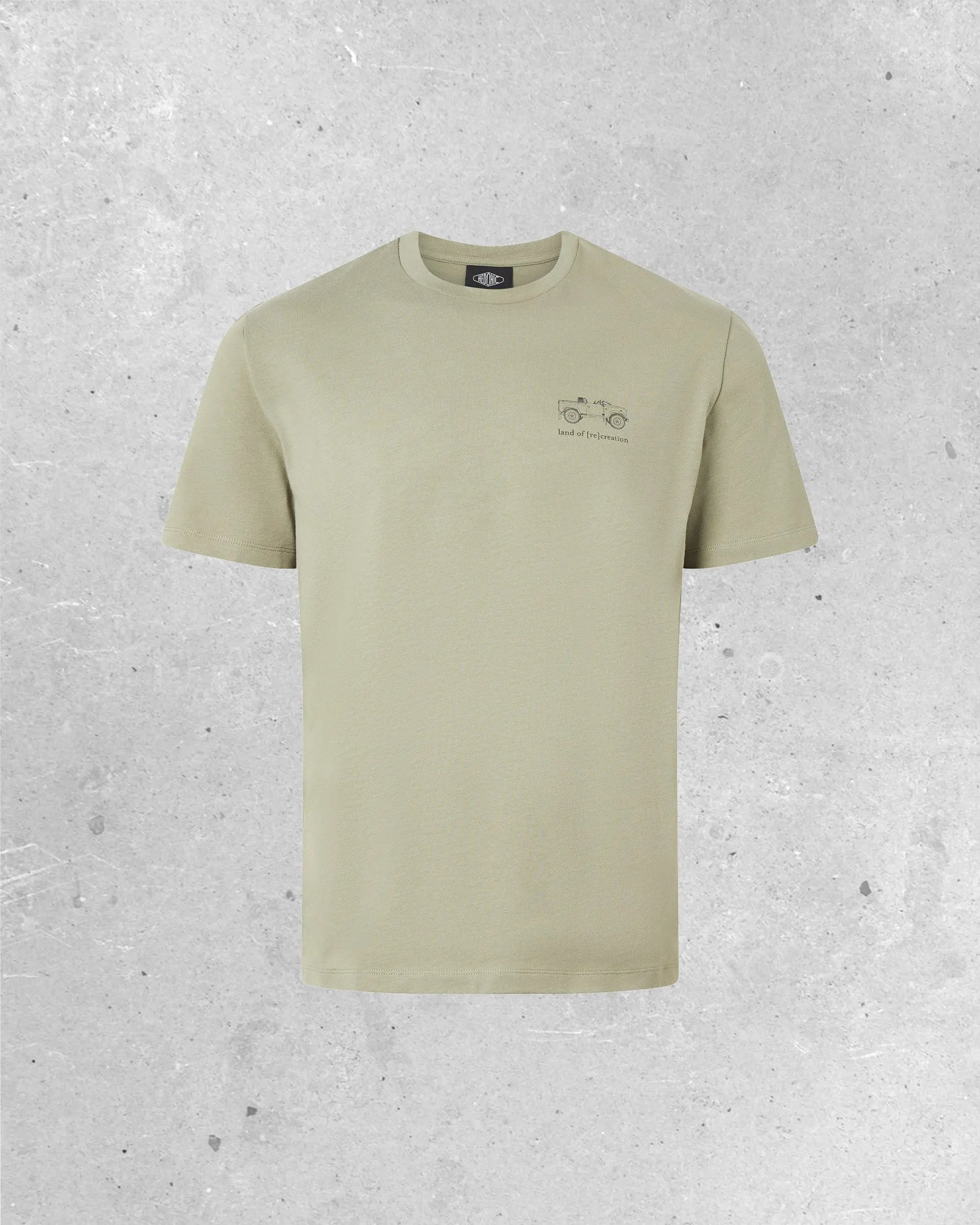T-shirt Regular Land Side - Stone Hedonic