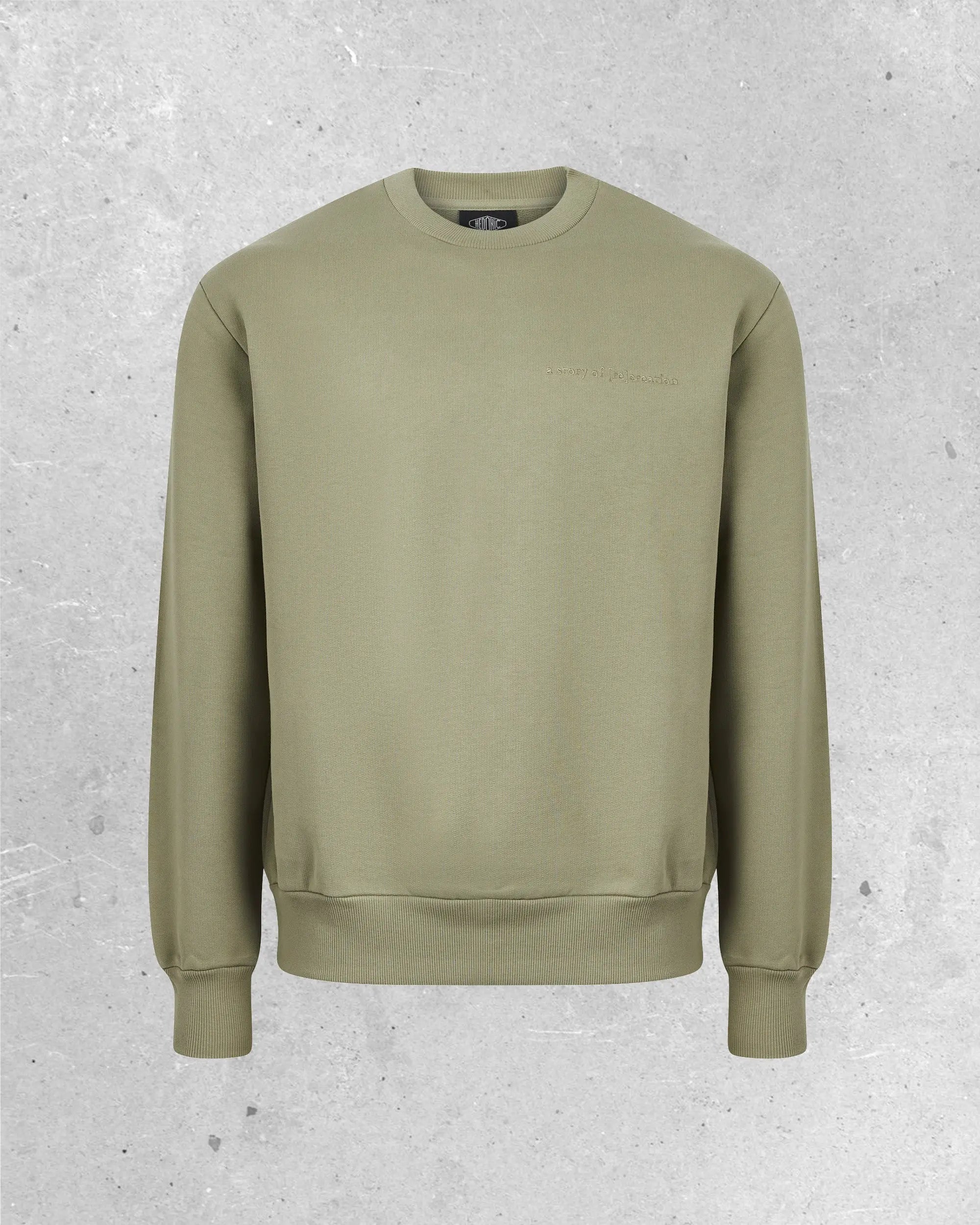 Sweat Crewneck Regular - Levels - Stone Hedonic