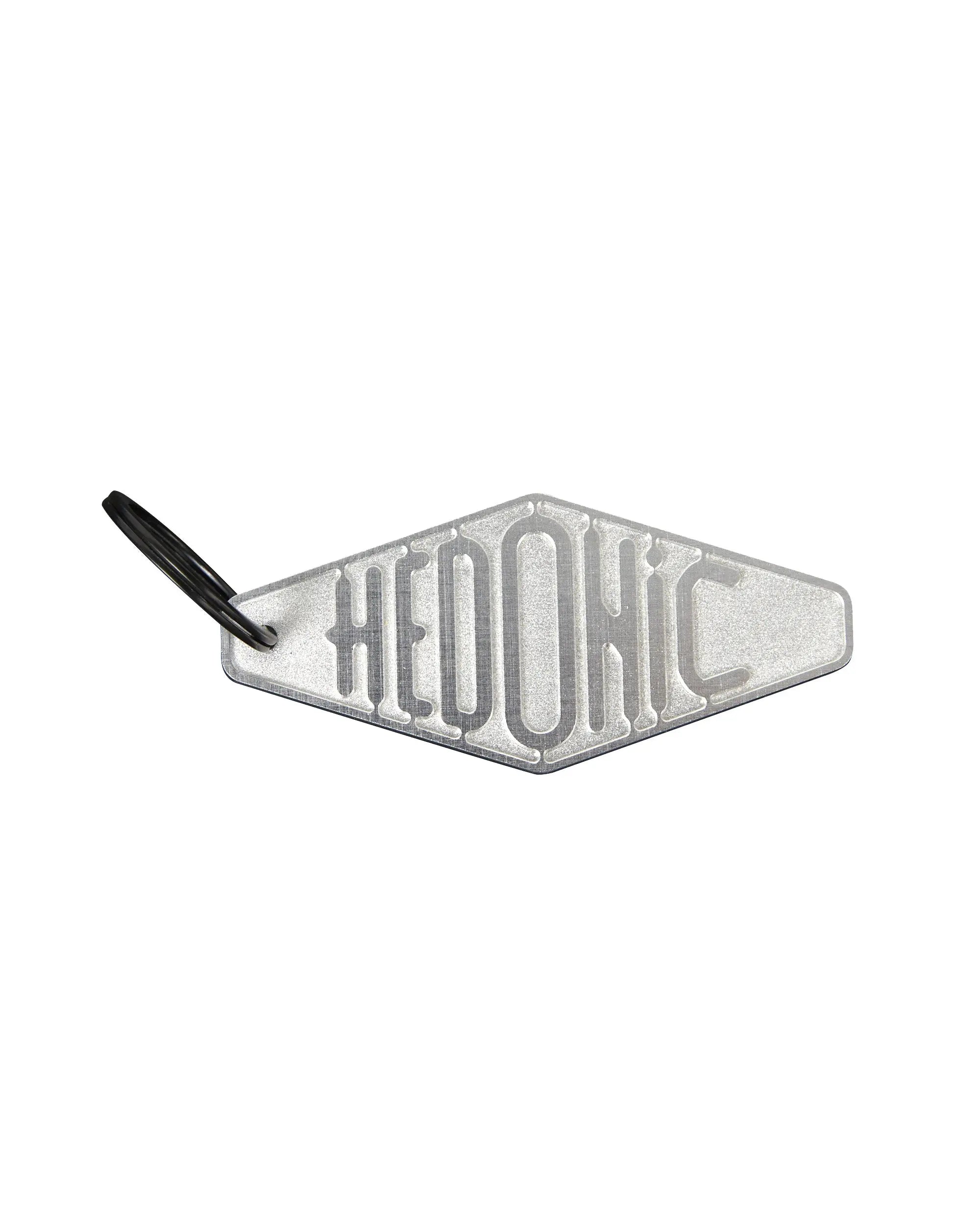 Porte-clés aluminium - Plaque Hedonic Hedonic