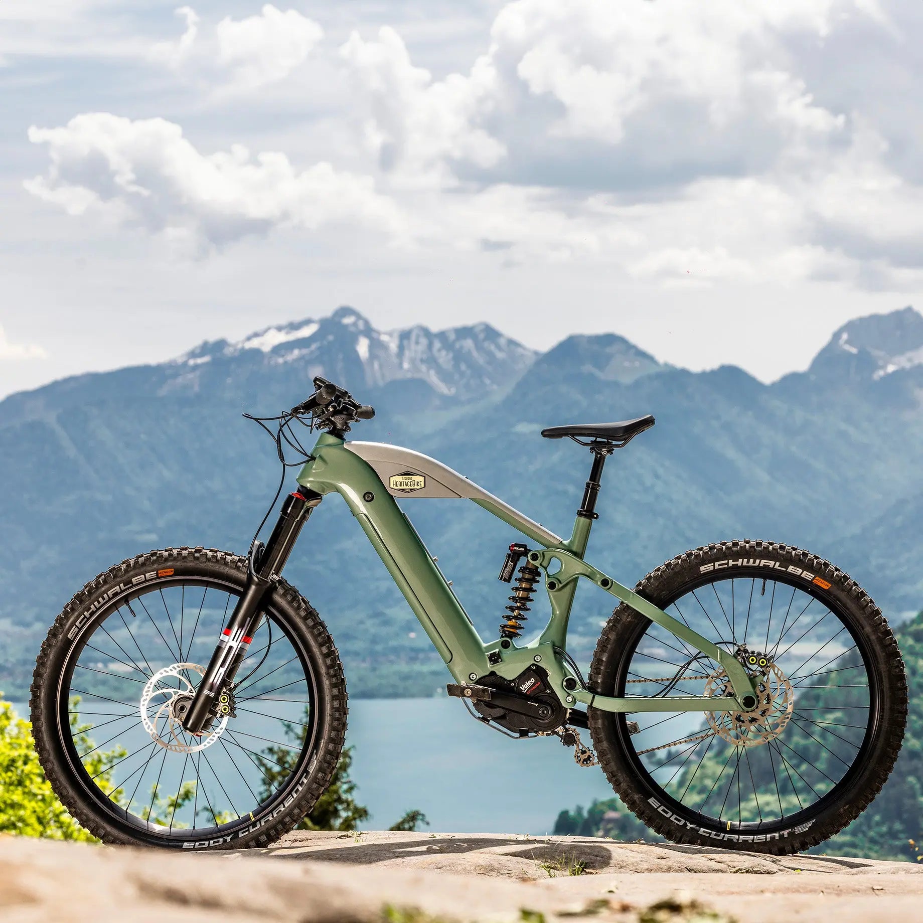 Vélo électrique - Heritage Altitude Hedonic x Atelier Héritage Bike