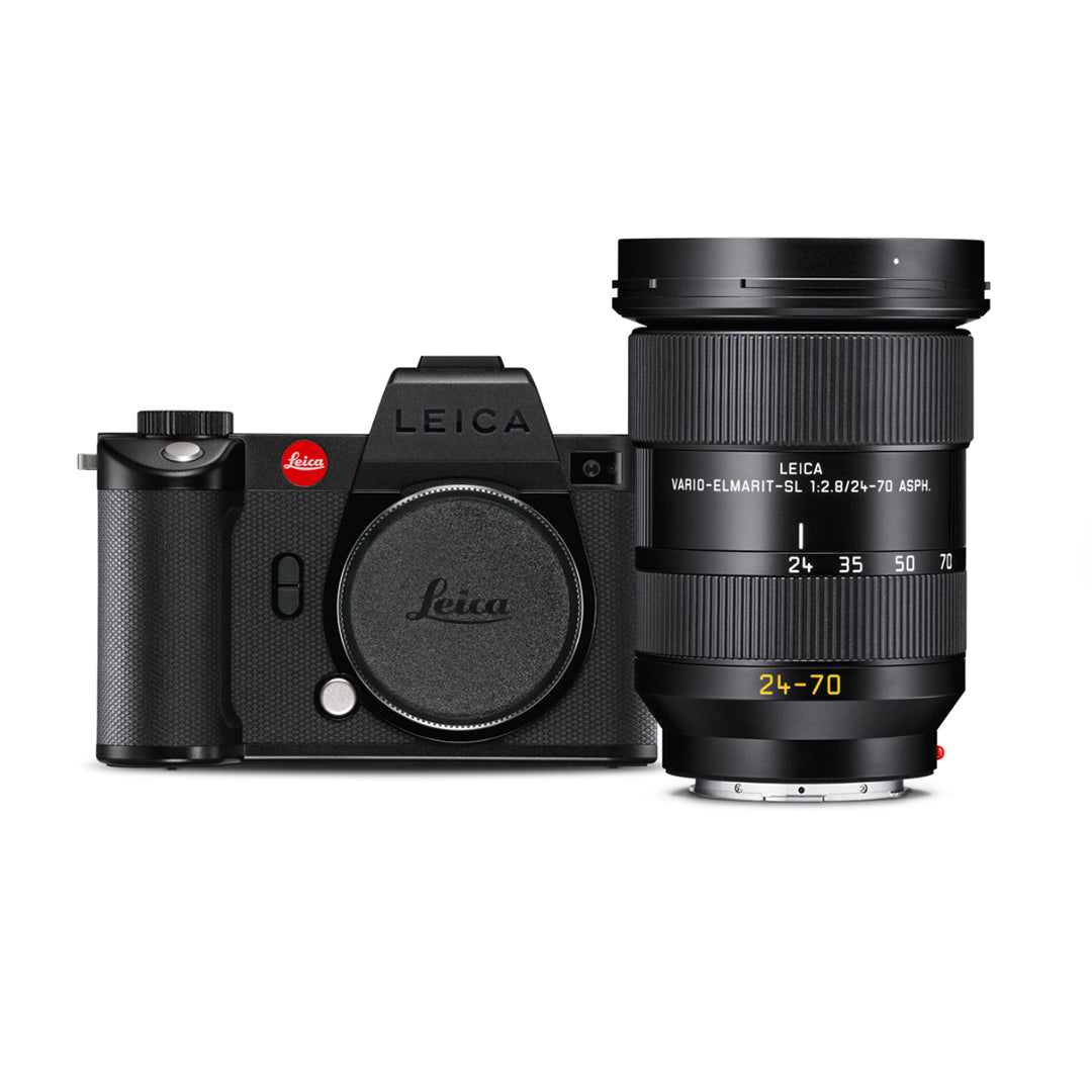 Leica SL2-S + Vario-Elmarit-SL 24-70 F/2.8 ASPH. Kit, Black Anodized