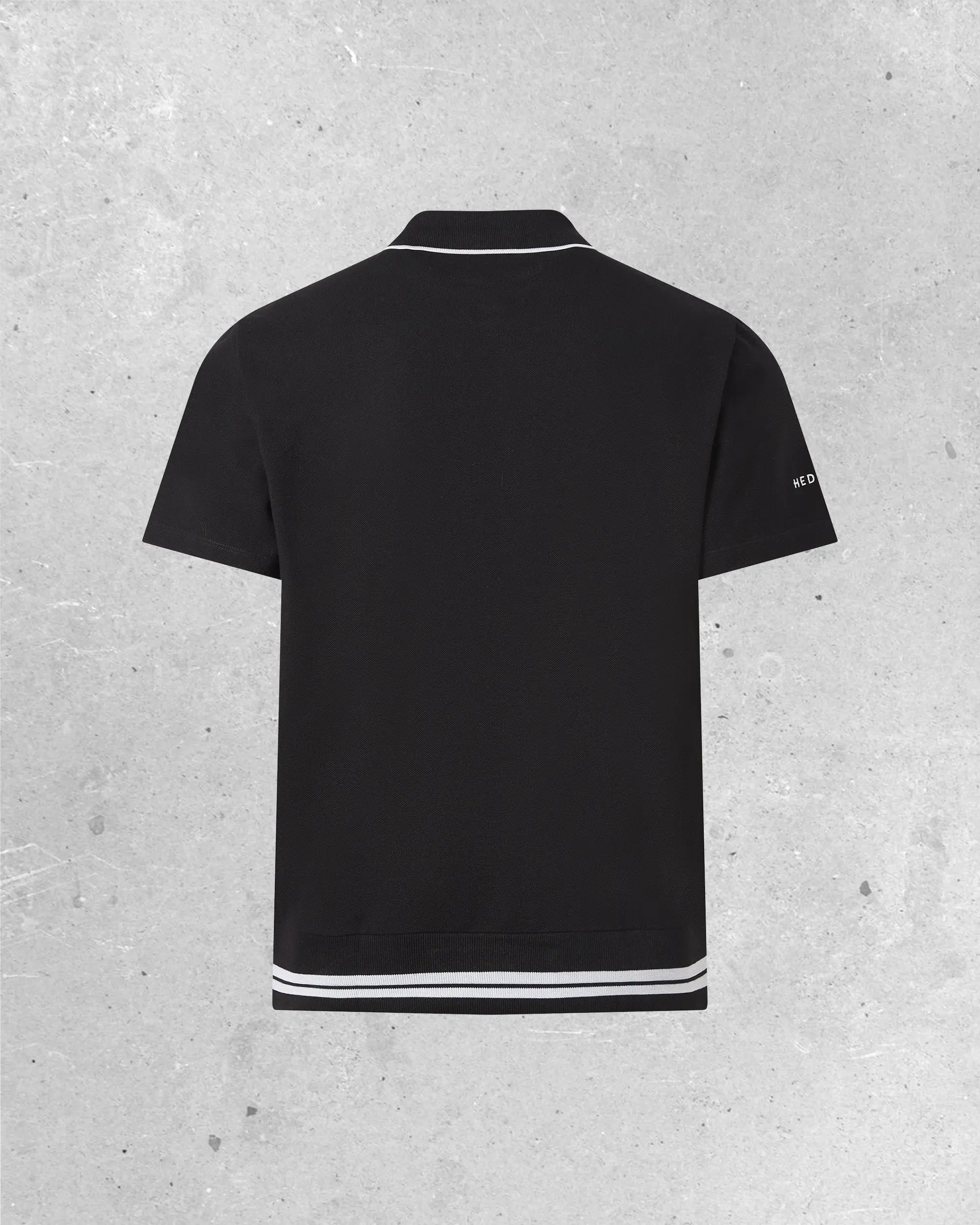 Polo The Classic ‘Piqué de coton’ - Deep Black Hedonic