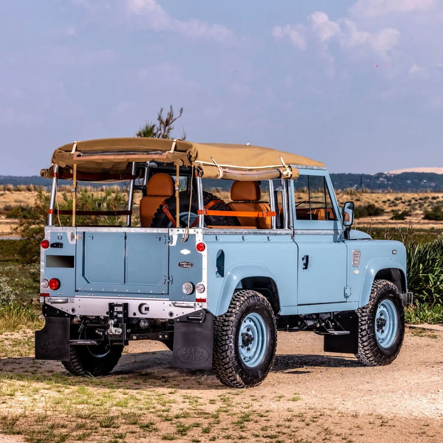 Land Rover Defender 90 Soft Top - Air Force Blue - Custom By Hedonic Hedonic