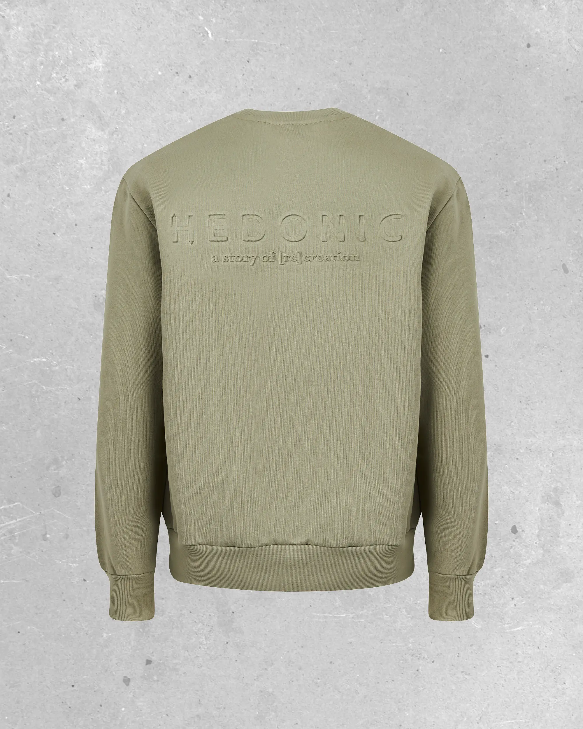 Sweat Crewneck Regular - Levels - Stone Hedonic