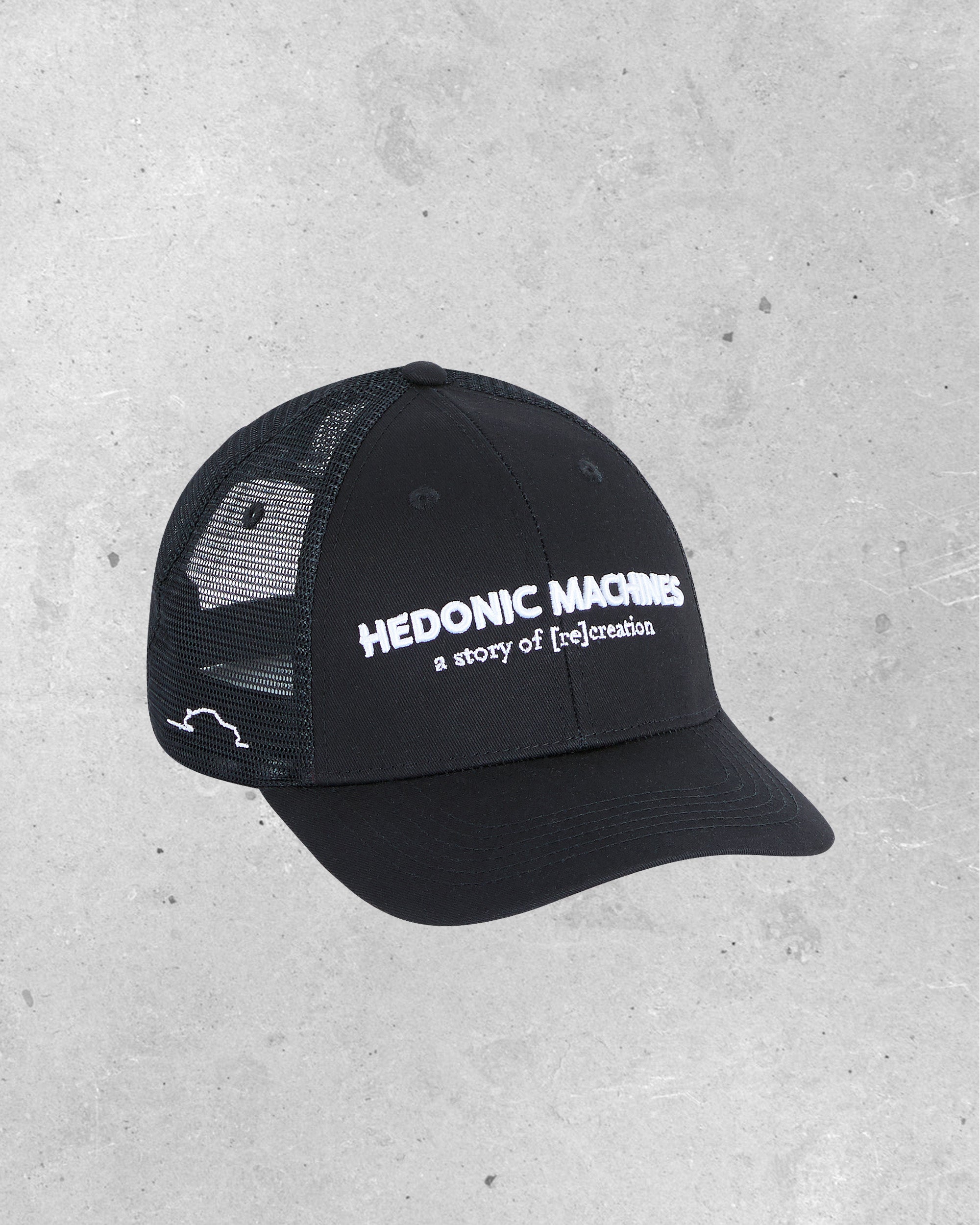 Casquette Hedonic - story of [re]creation - noire mesh