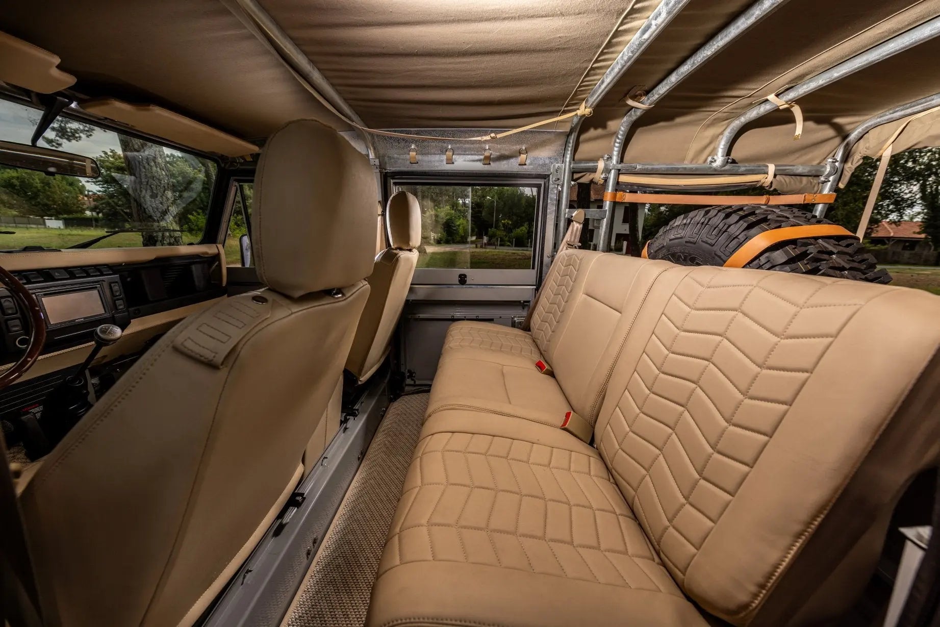 Land Rover Defender 110 Soft Top - Dove Grey - Custom By Hedonic Hedonic