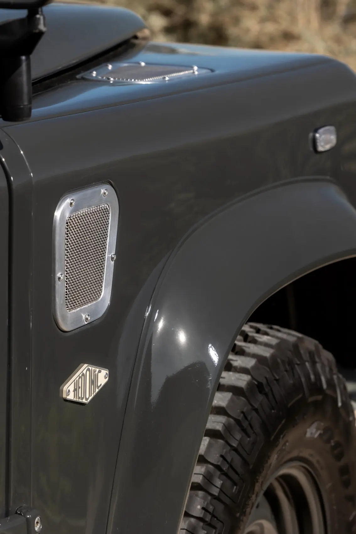 Land Rover Defender 90 TD5 - Midnight Grey Hedonic