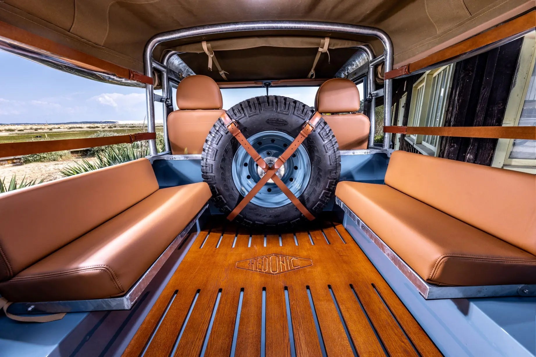 Land Rover Defender 90 Soft Top - Air Force Blue - Custom By Hedonic Hedonic