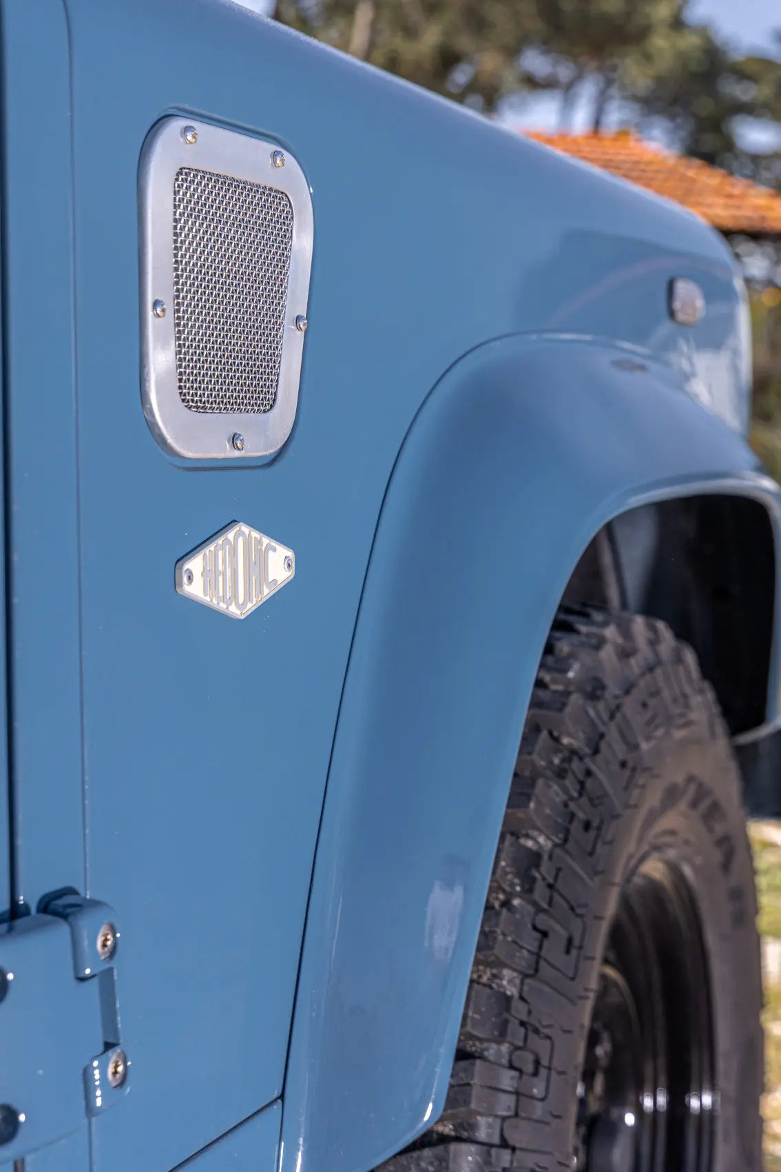 Land Rover Defender 110 - Soft Top - Crystal Blue Hedonic