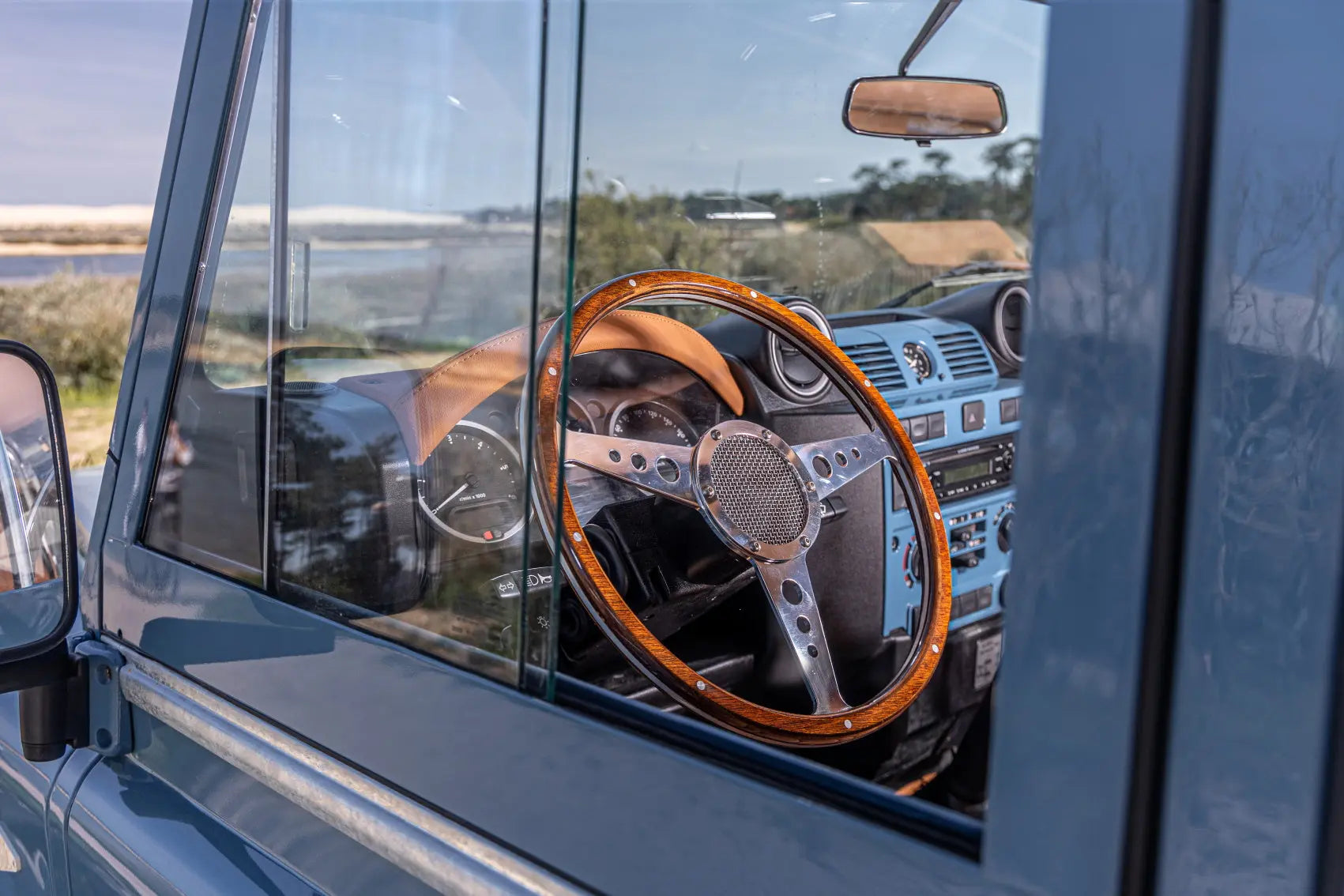 Land Rover Defender 110 - Soft Top - Crystal Blue Hedonic