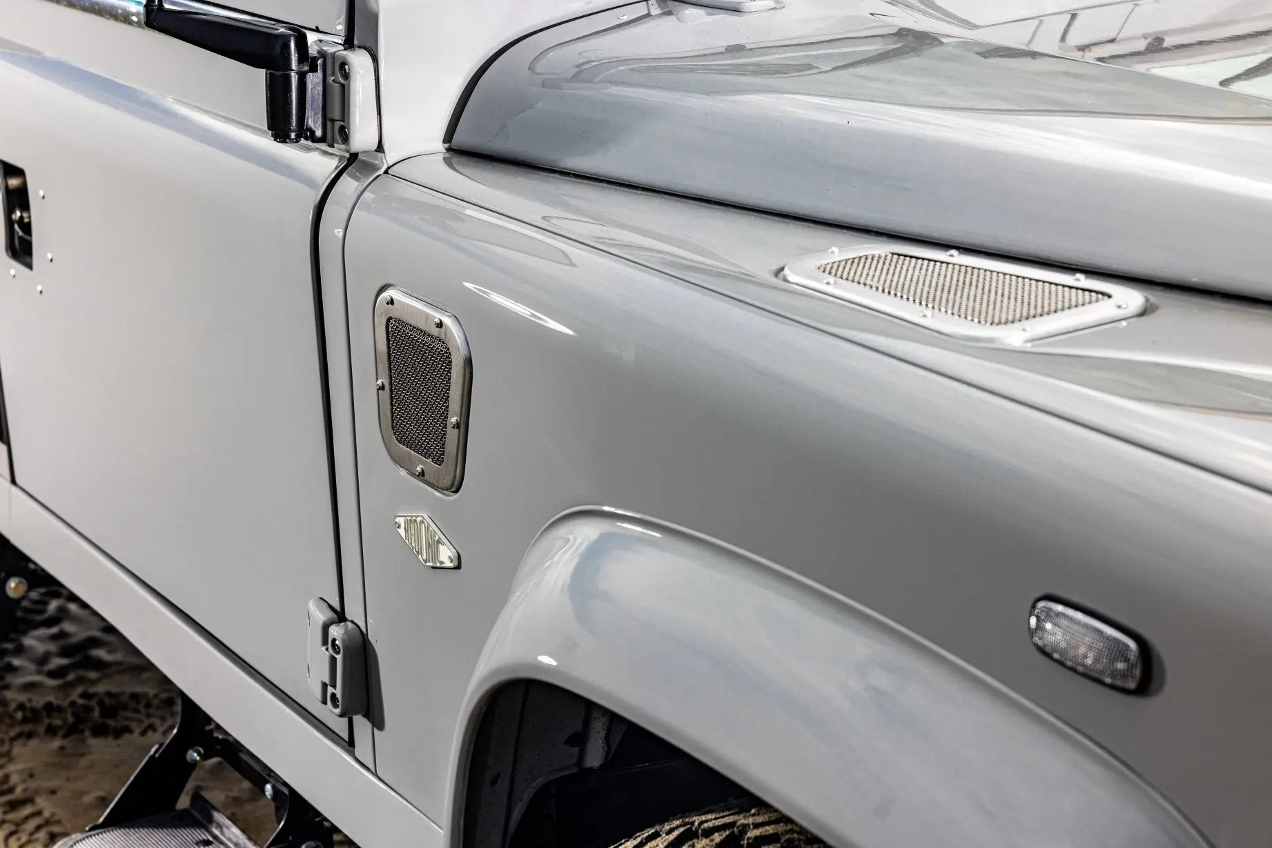 Land Rover Defender 110 Soft Top - Dove Grey - Custom By Hedonic Hedonic