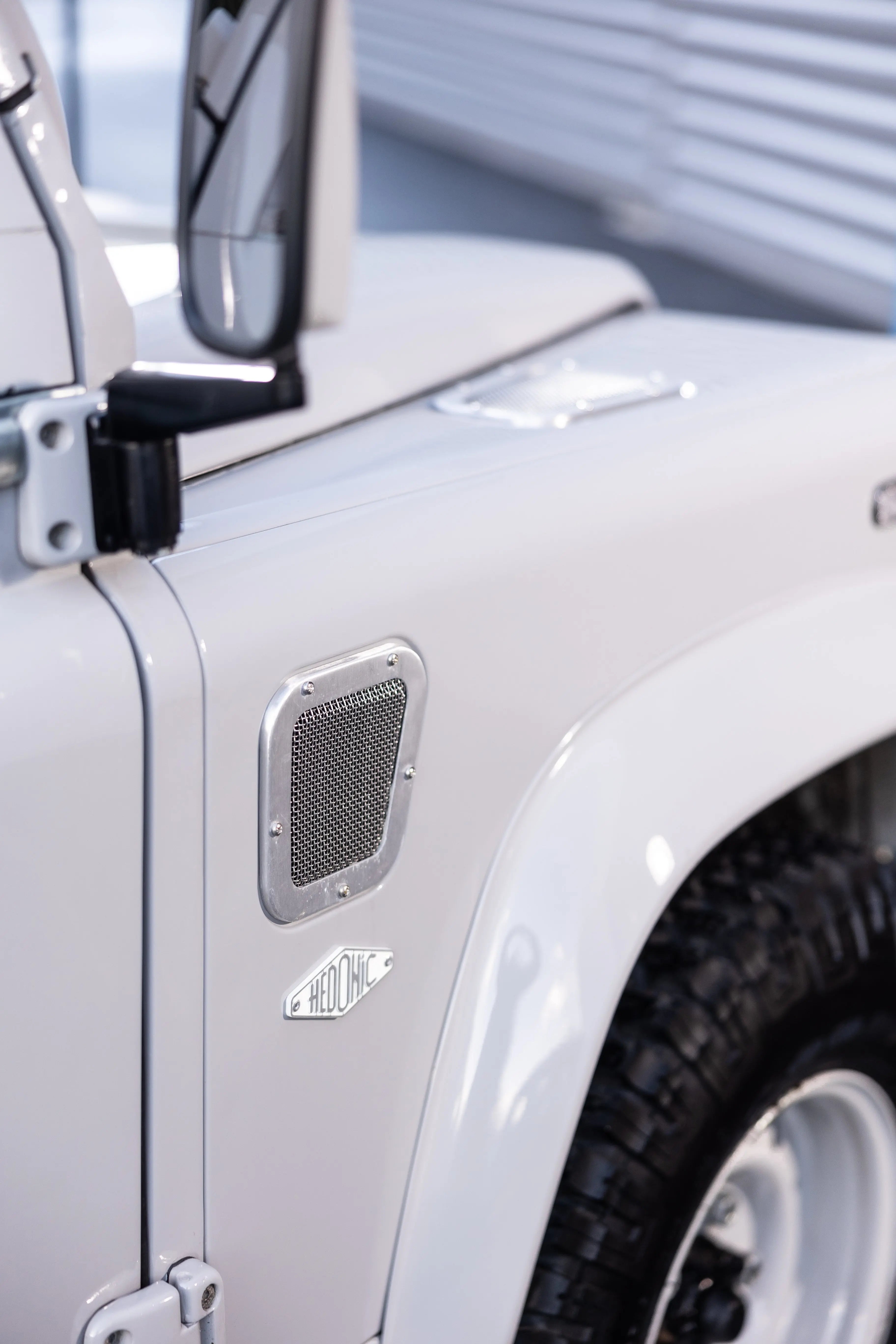 Land Rover Defender 110Soft Top - Dove Grey - Custom Hedonic