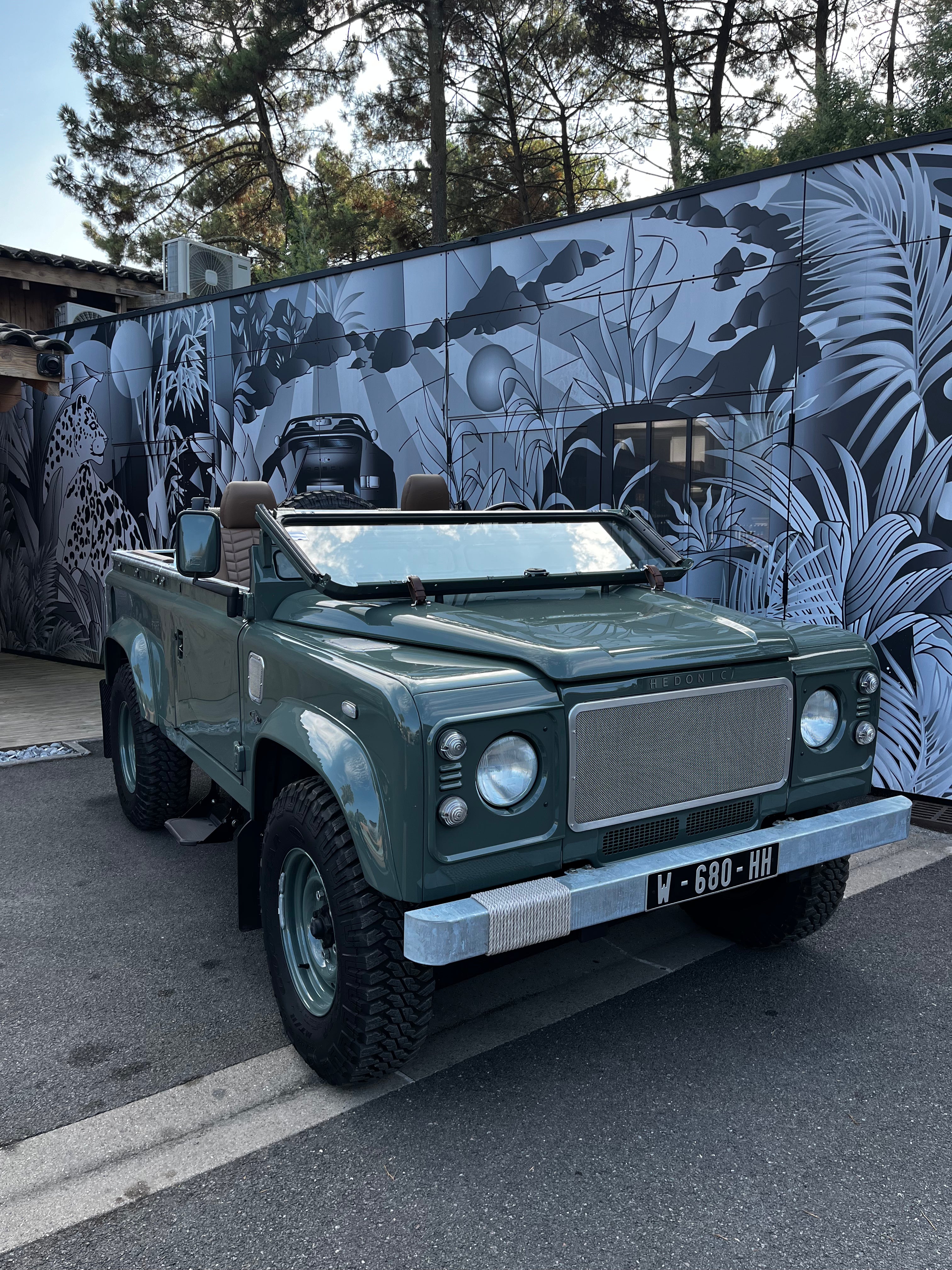 Land Rover Defender 90 Keswick Green - Custom Hedonic