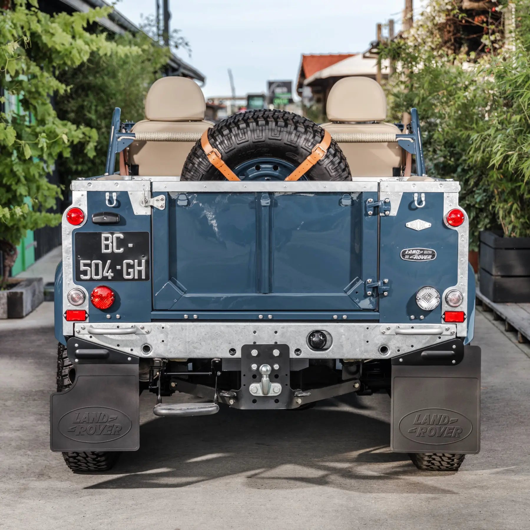 Land Rover Defender 90 Blue Soft Top - Custom Hedonic