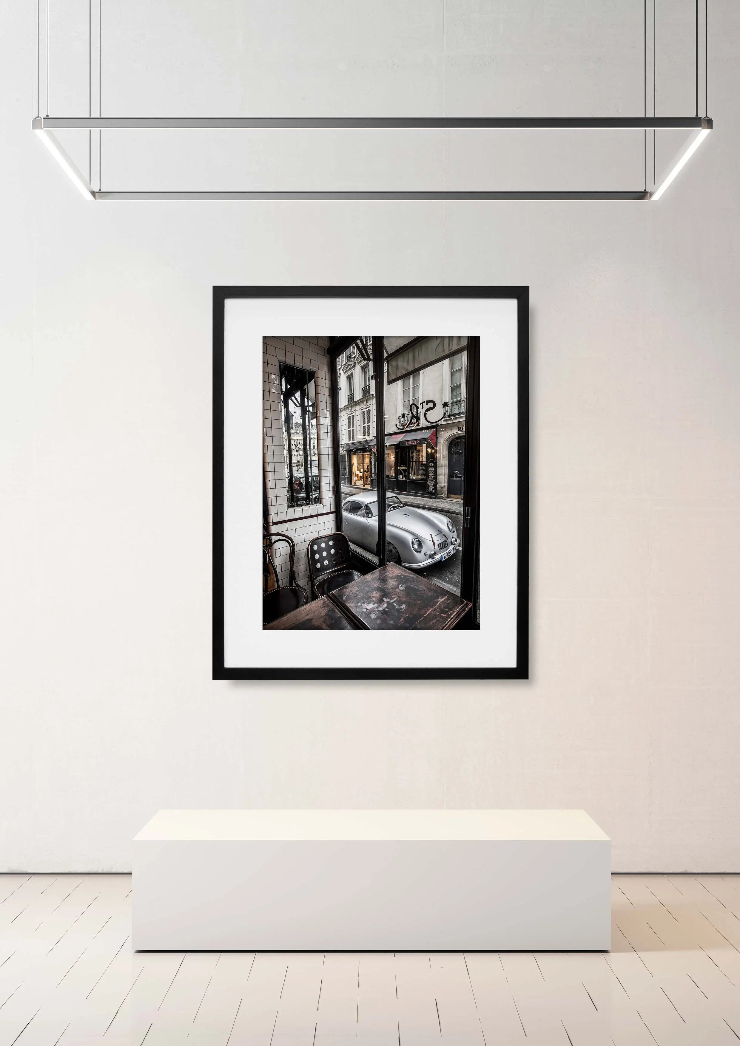Photo SHAC - Porsche 356 A Gris Mat Paris Hedonic