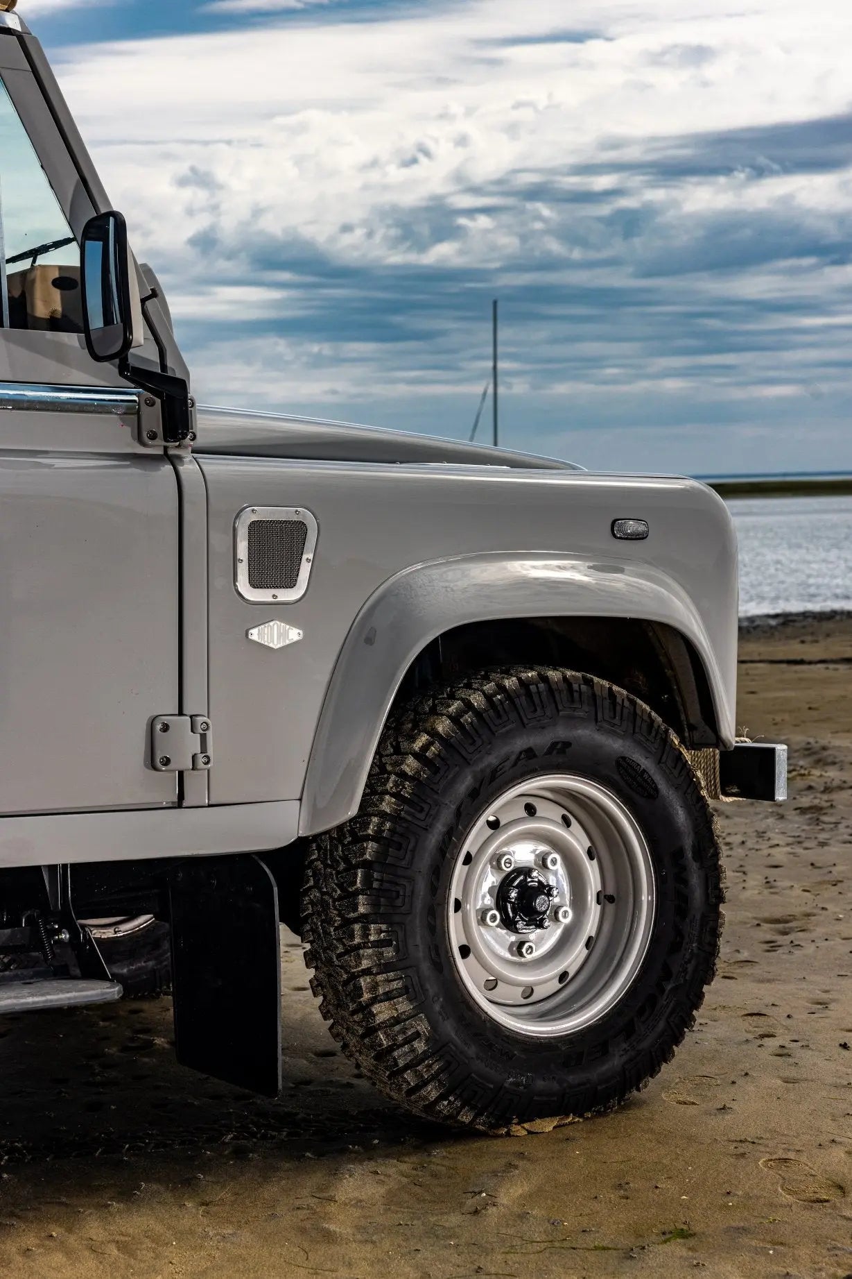 Land Rover Defender 110 Soft Top - Dove Grey - Custom By Hedonic Hedonic