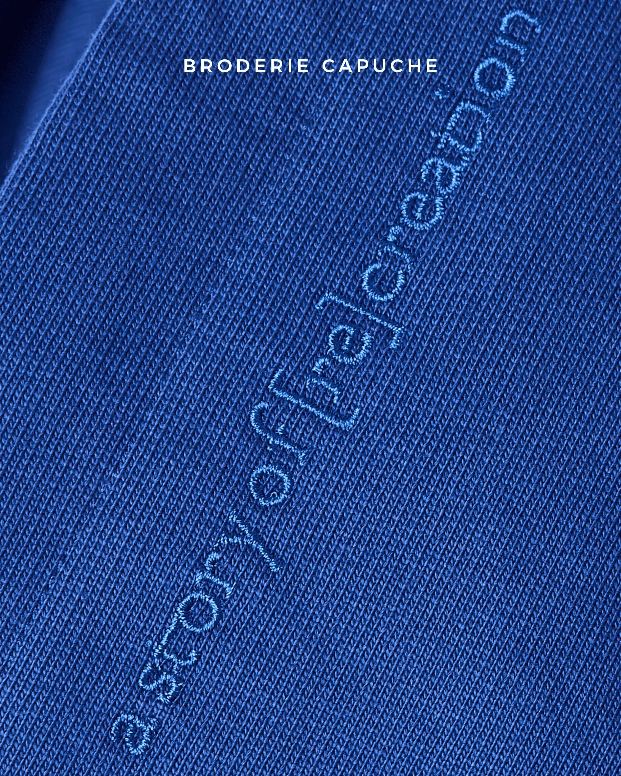 Hoodie Regular - 3D Print - Deep Blue Hedonic