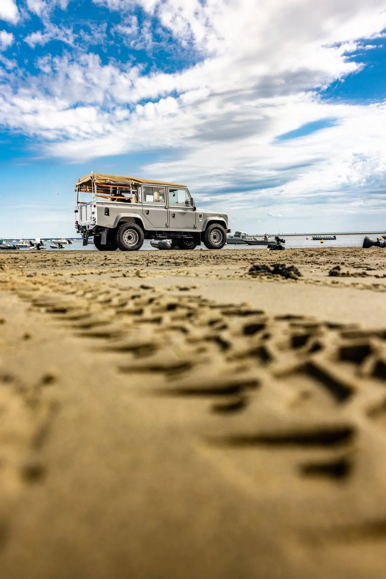 Land Rover Defender 110 Soft Top - Dove Grey - Custom By Hedonic Hedonic