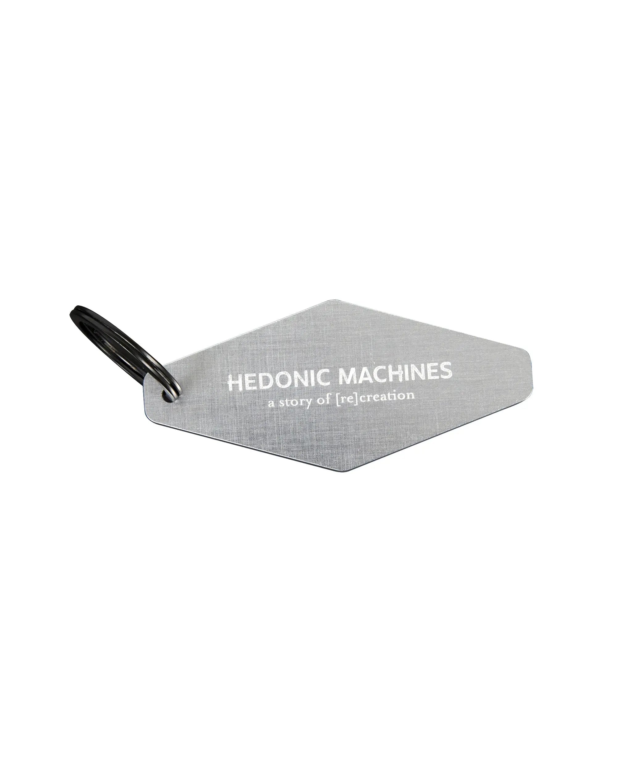 Porte-clés aluminium - Plaque Hedonic Hedonic