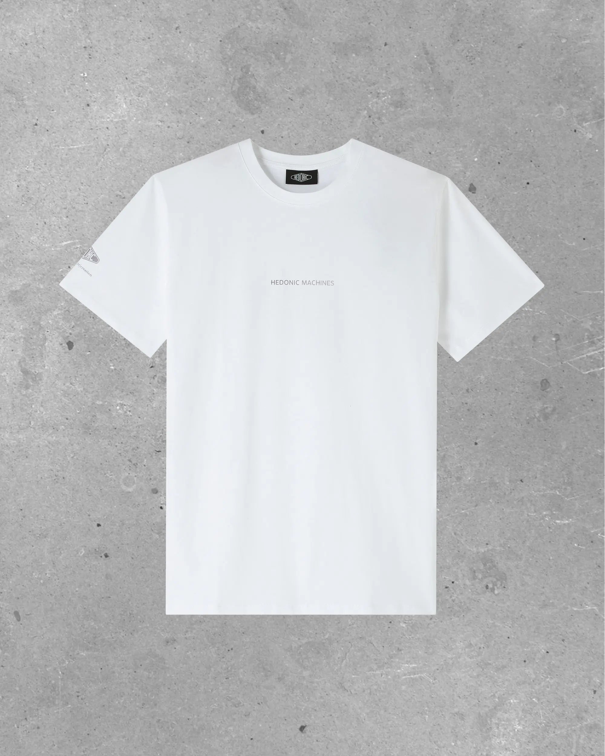 T-Shirt blanc - Aluminium study Hedonic