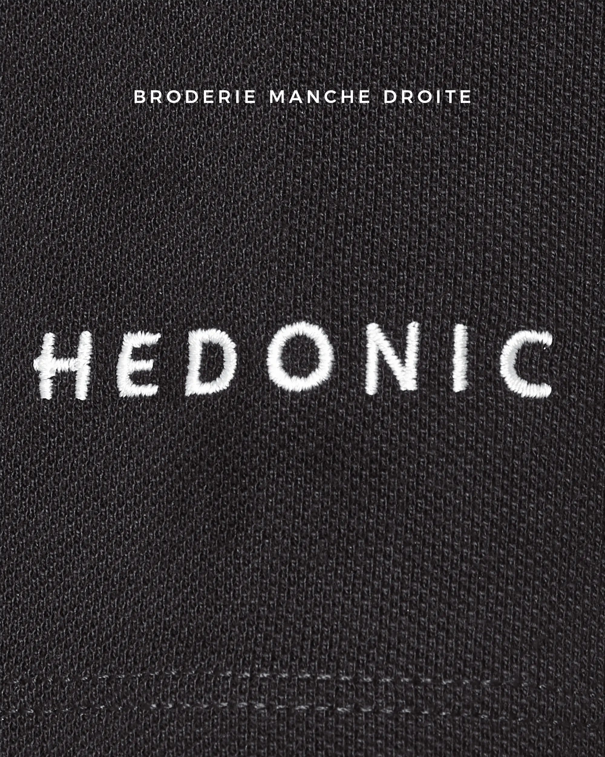 Polo The Classic ‘Piqué de coton’ - Deep Black Hedonic