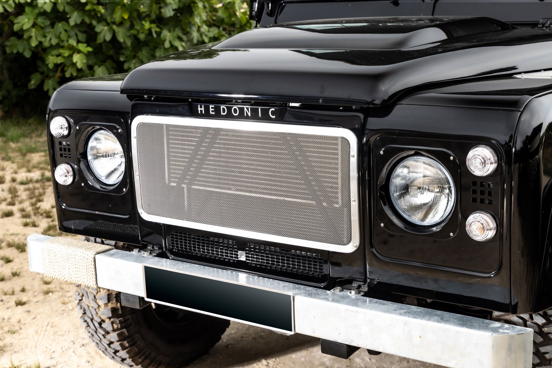 Land Rover Defender TD4 90 [HLR] Black/Terracota