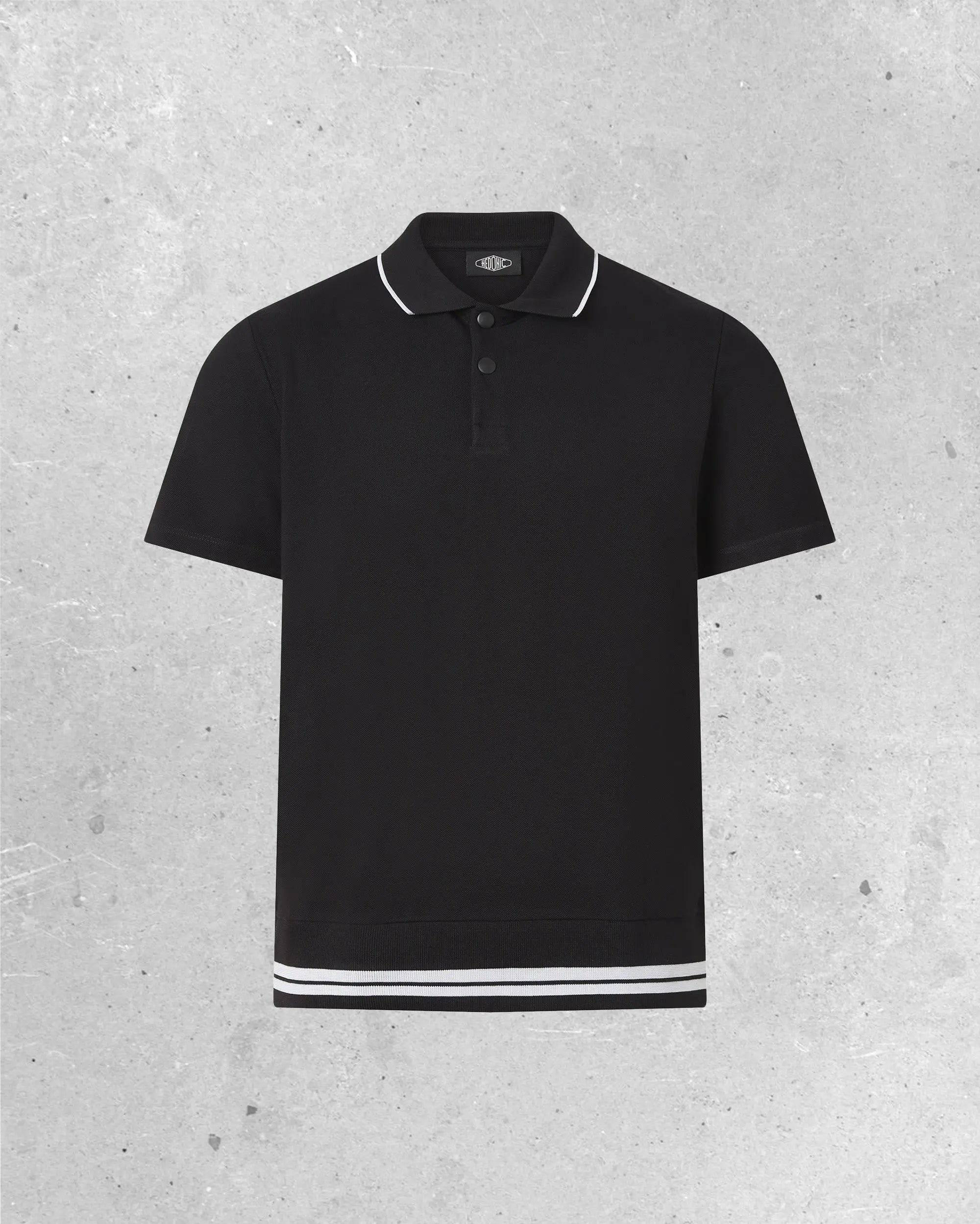 Polo The Classic ‘Piqué de coton’ - Deep Black Hedonic