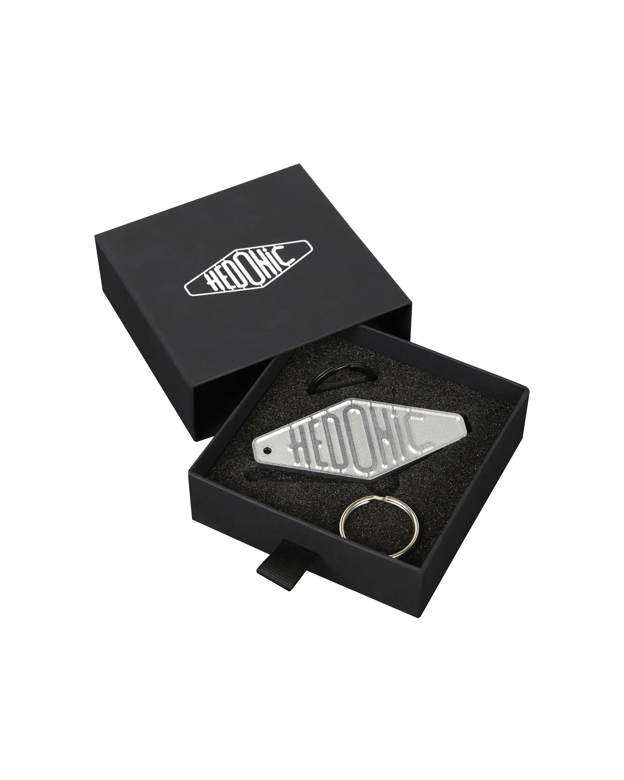 Porte-clés aluminium - Plaque Hedonic Hedonic
