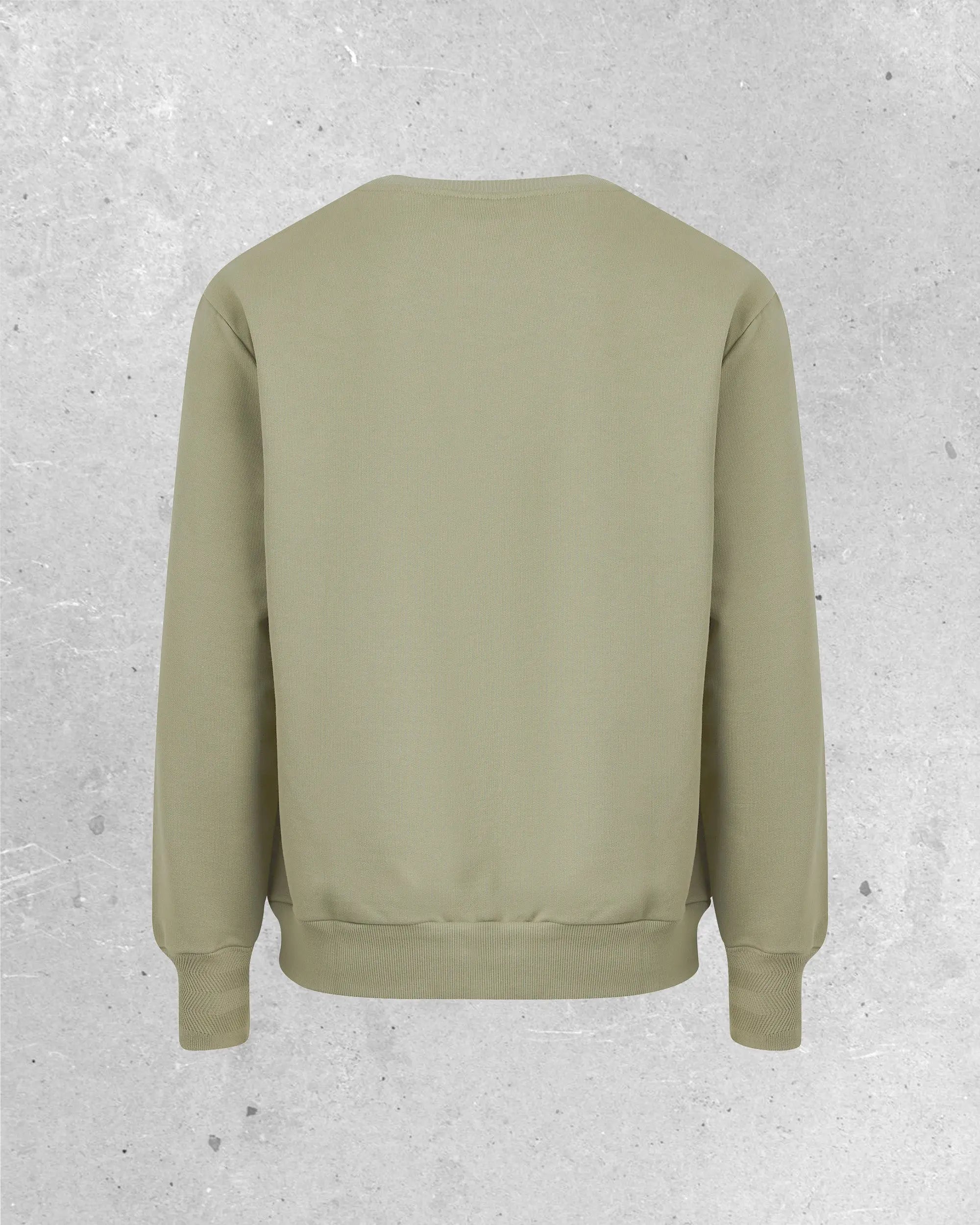 Sweat Crewneck Regular - Open the road - Stone Hedonic