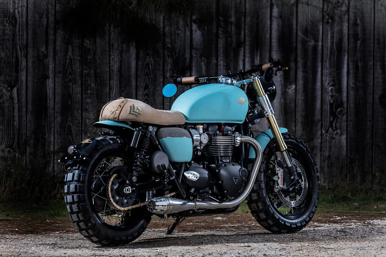 Moto Neo Bleu clair & Beige Hedonic