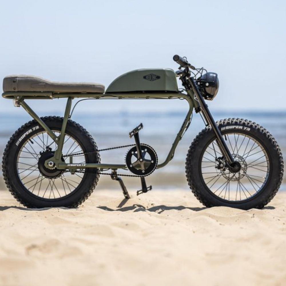 Vélo électrique Hedonic x Super 73 - Kaki - selle longue