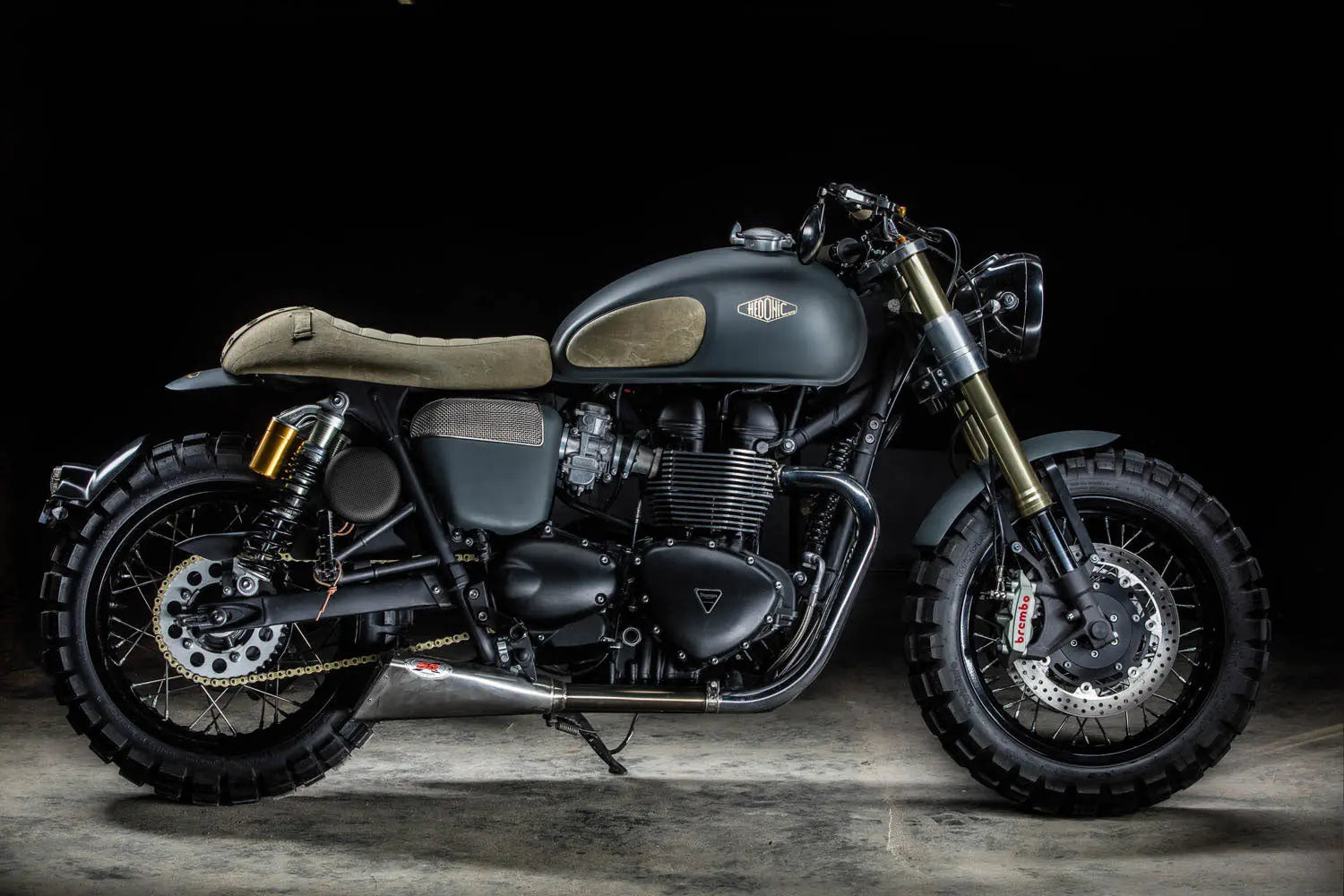 Moto Neo Anthracite & Khaki Hedonic