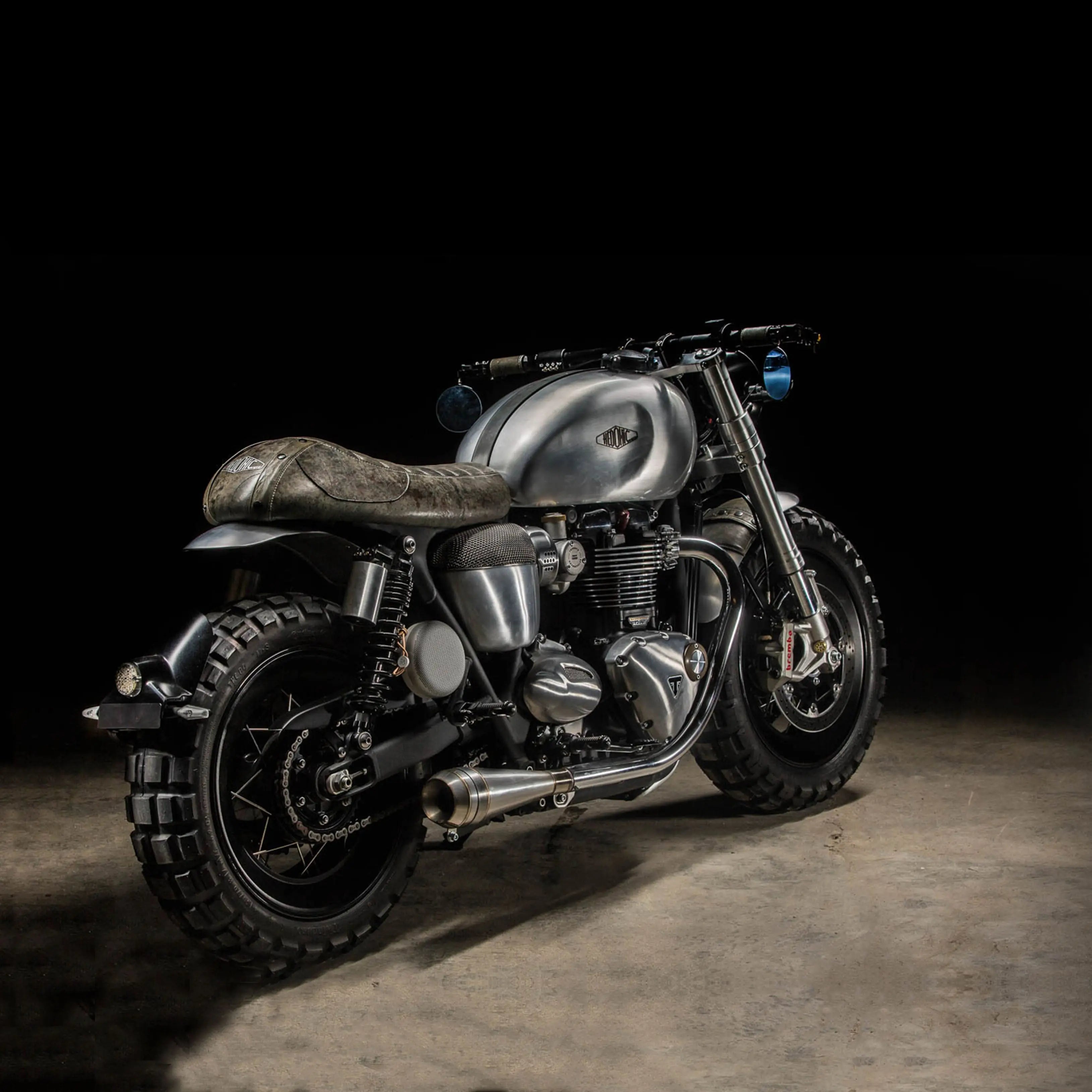 Moto Neo Alu brossé & Senois Hedonic