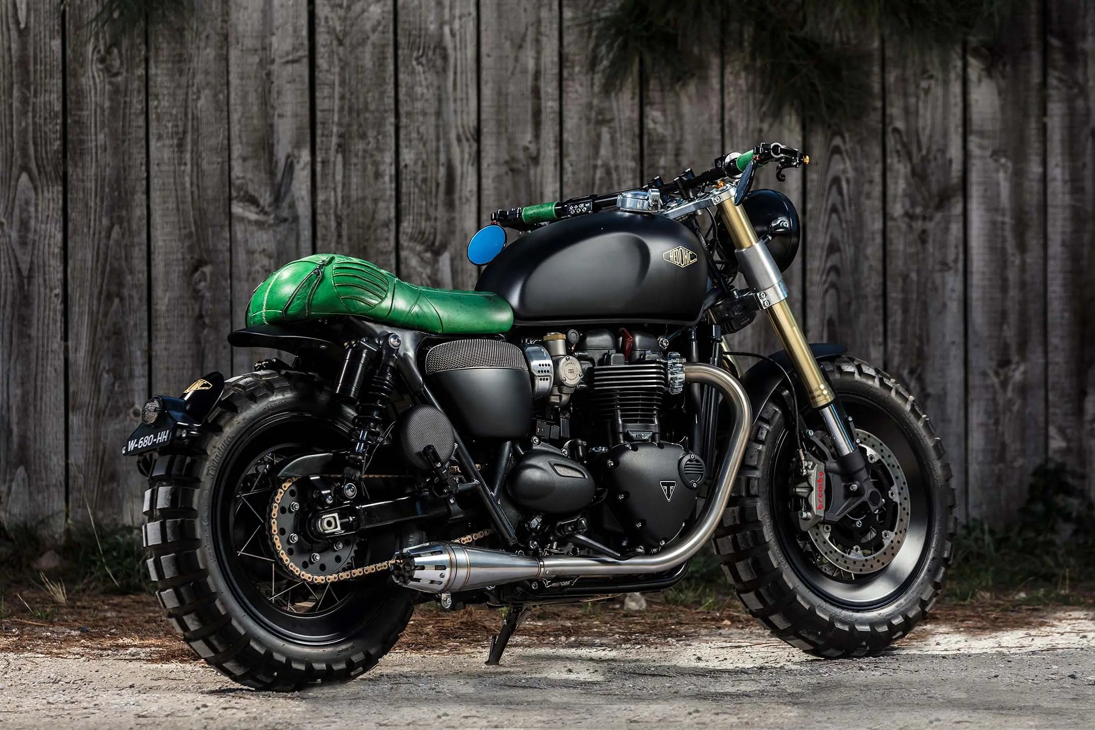 Moto Neo Noir & Vert Hedonic