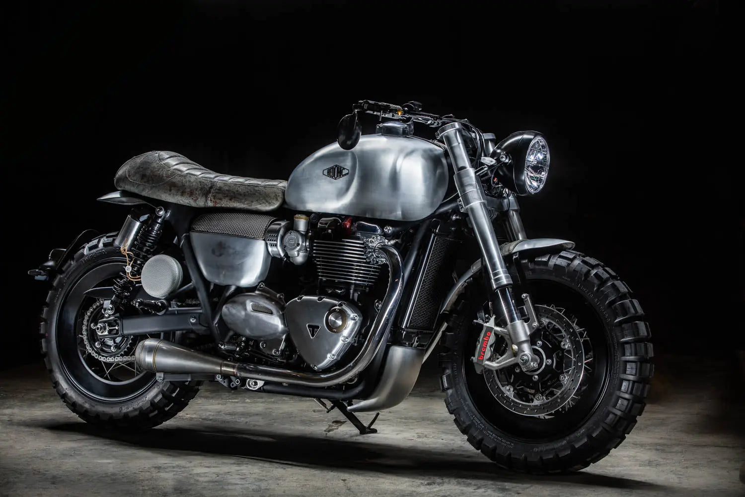 Moto Neo Alu brossé & Senois Hedonic