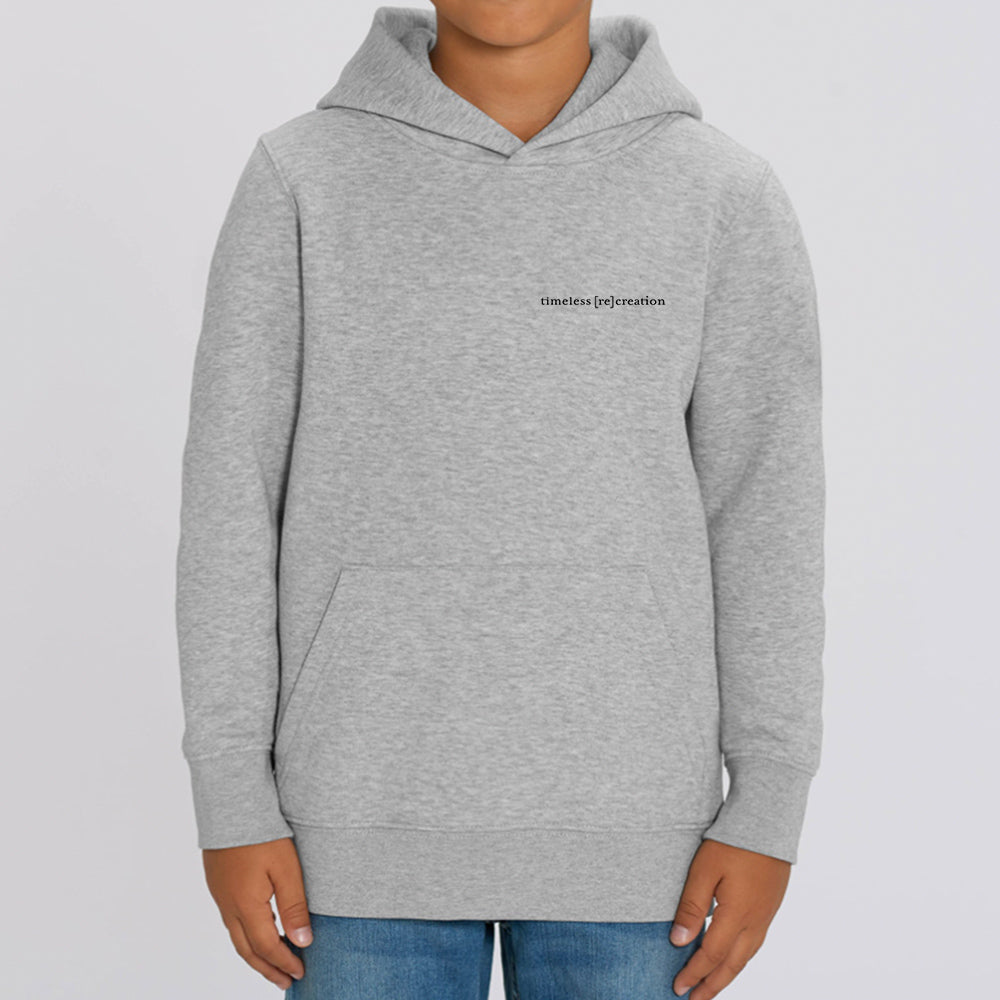 Sweat à capuche enfant gris HM - Porsche 911 Targa