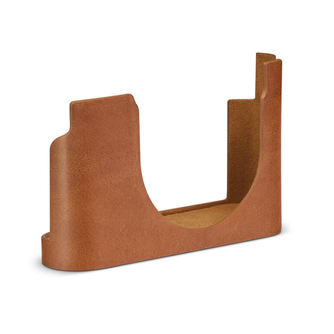 Demi Etui D-Lux 8, cuir cognac