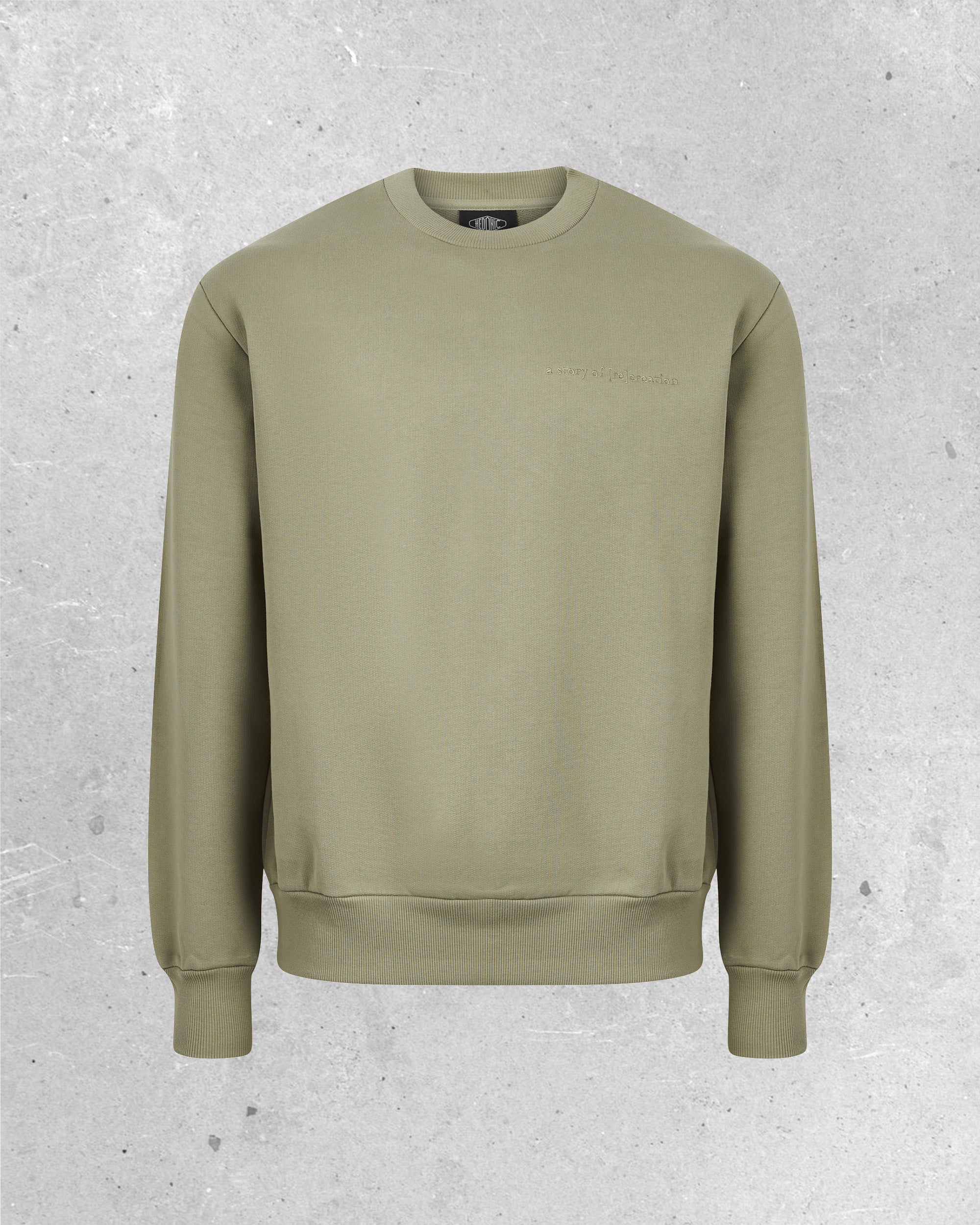 Sweat Crewneck Regular - Levels - Stone