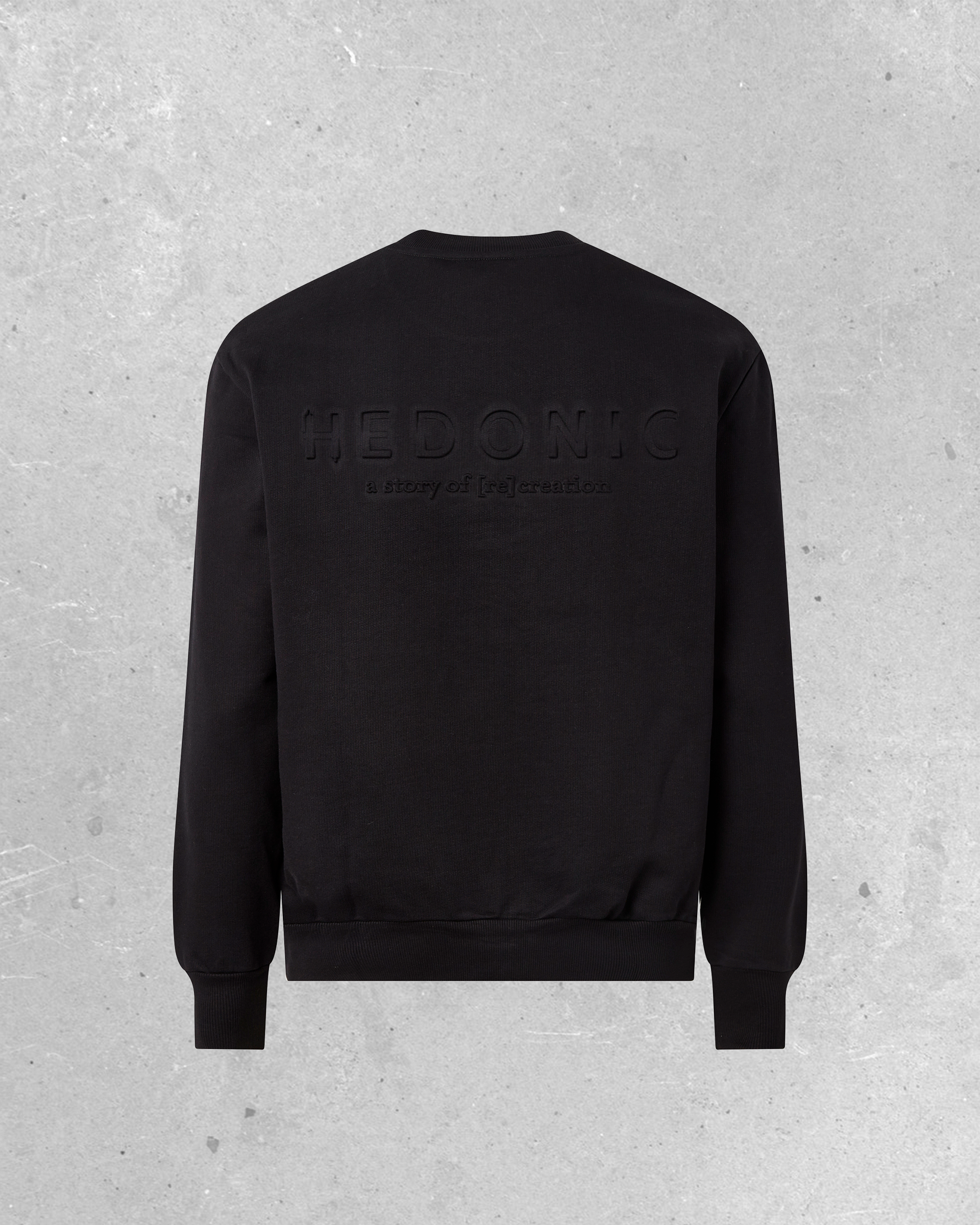 Sweat Crewneck Regular - Levels - Deep Black