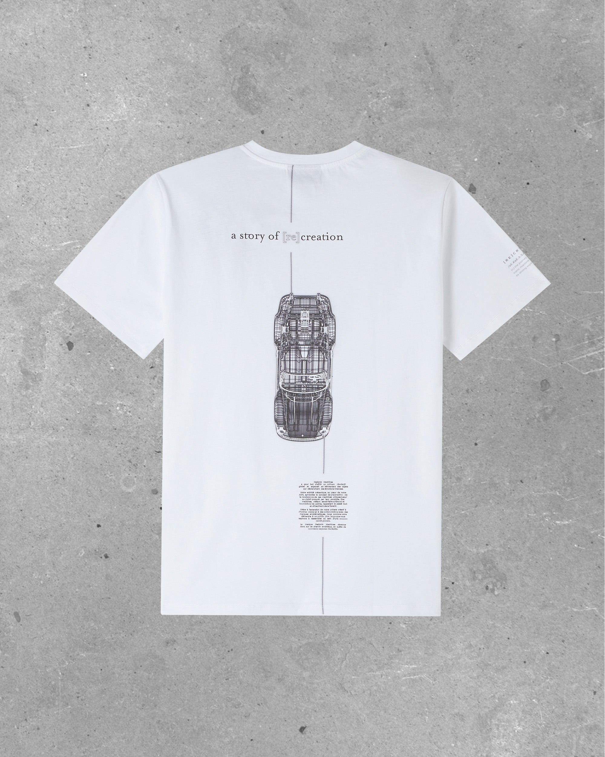 T-Shirt blanc - Entre les lignes