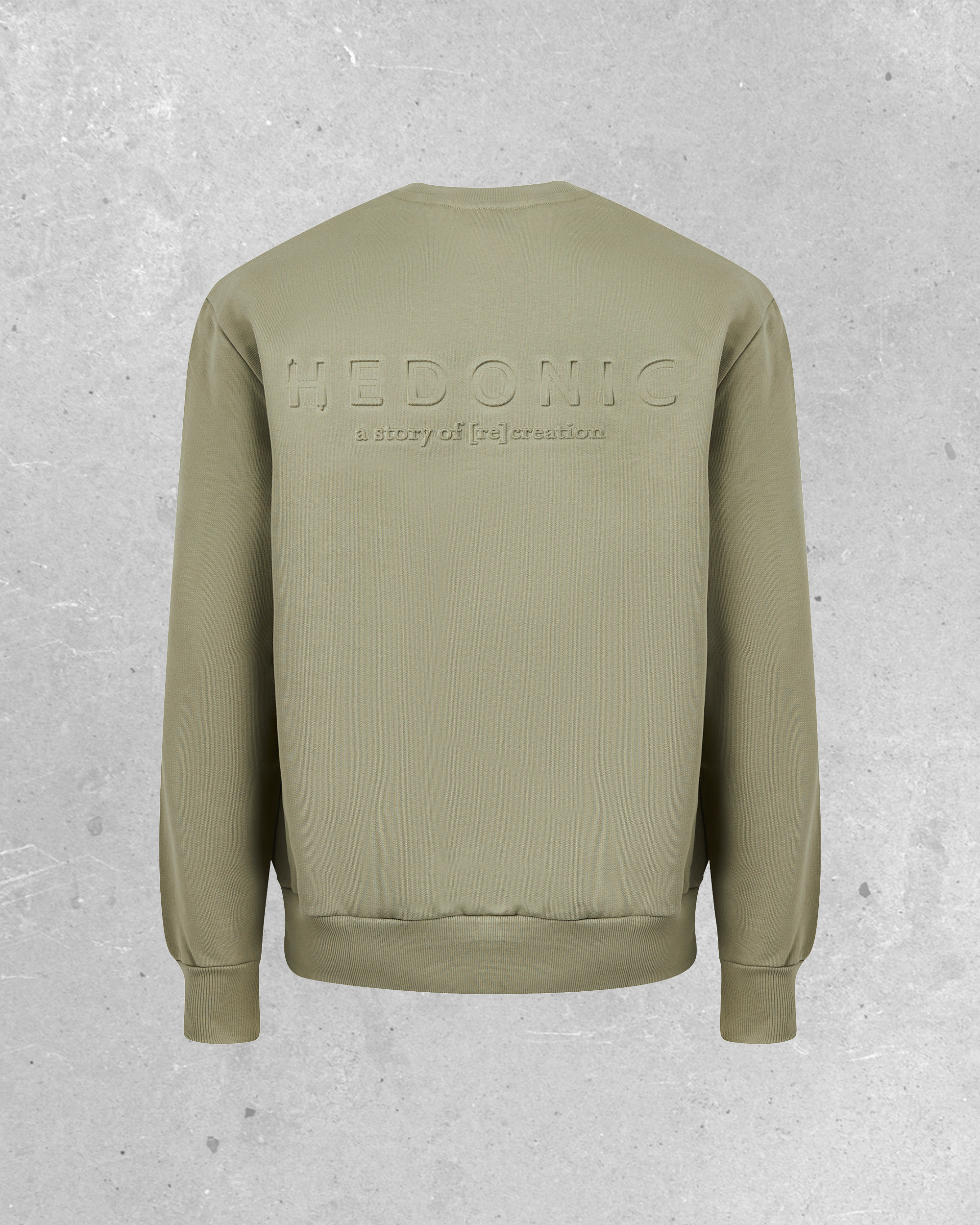 Sweat Crewneck Regular - Levels - Stone