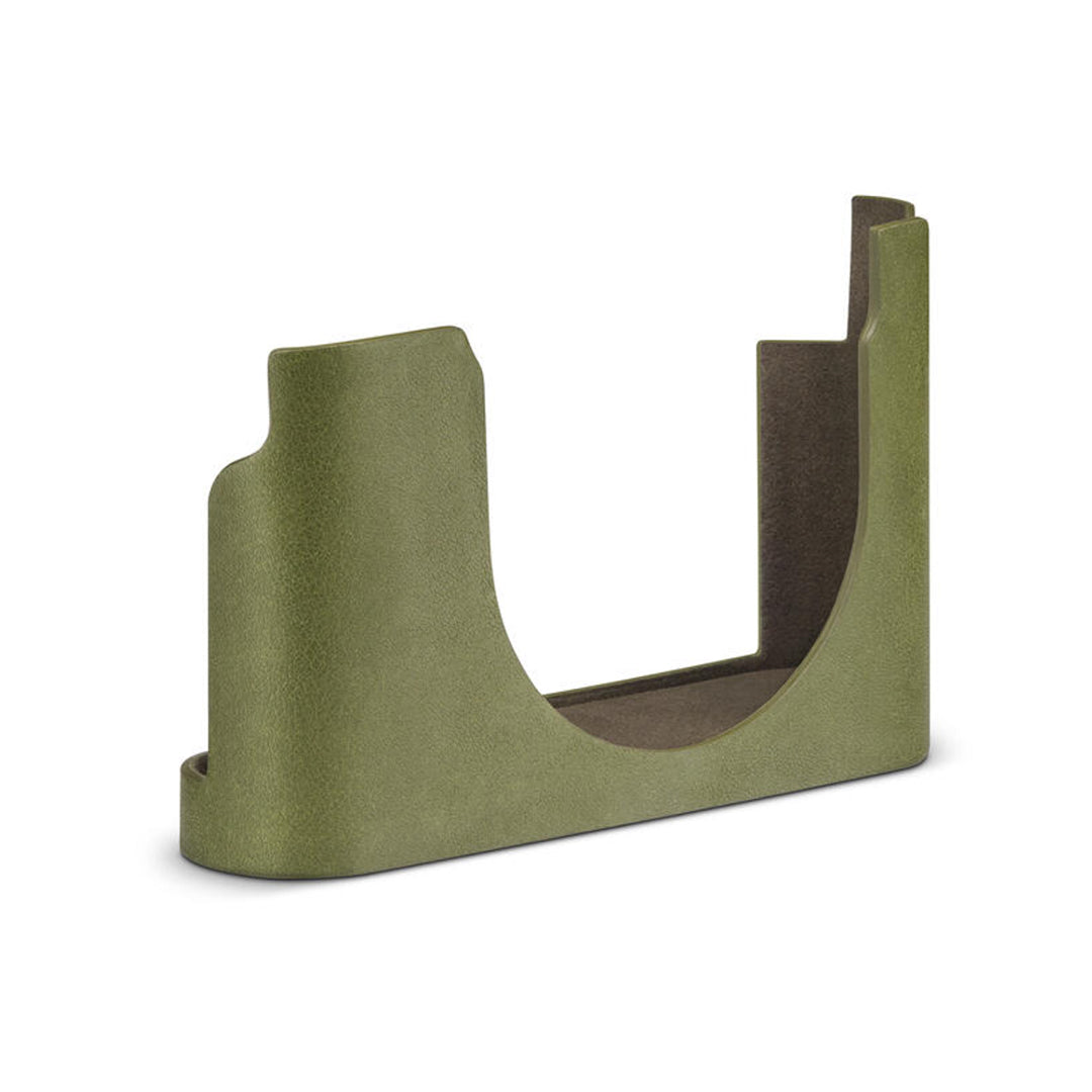 Demi Etui D-Lux 8, cuir olive