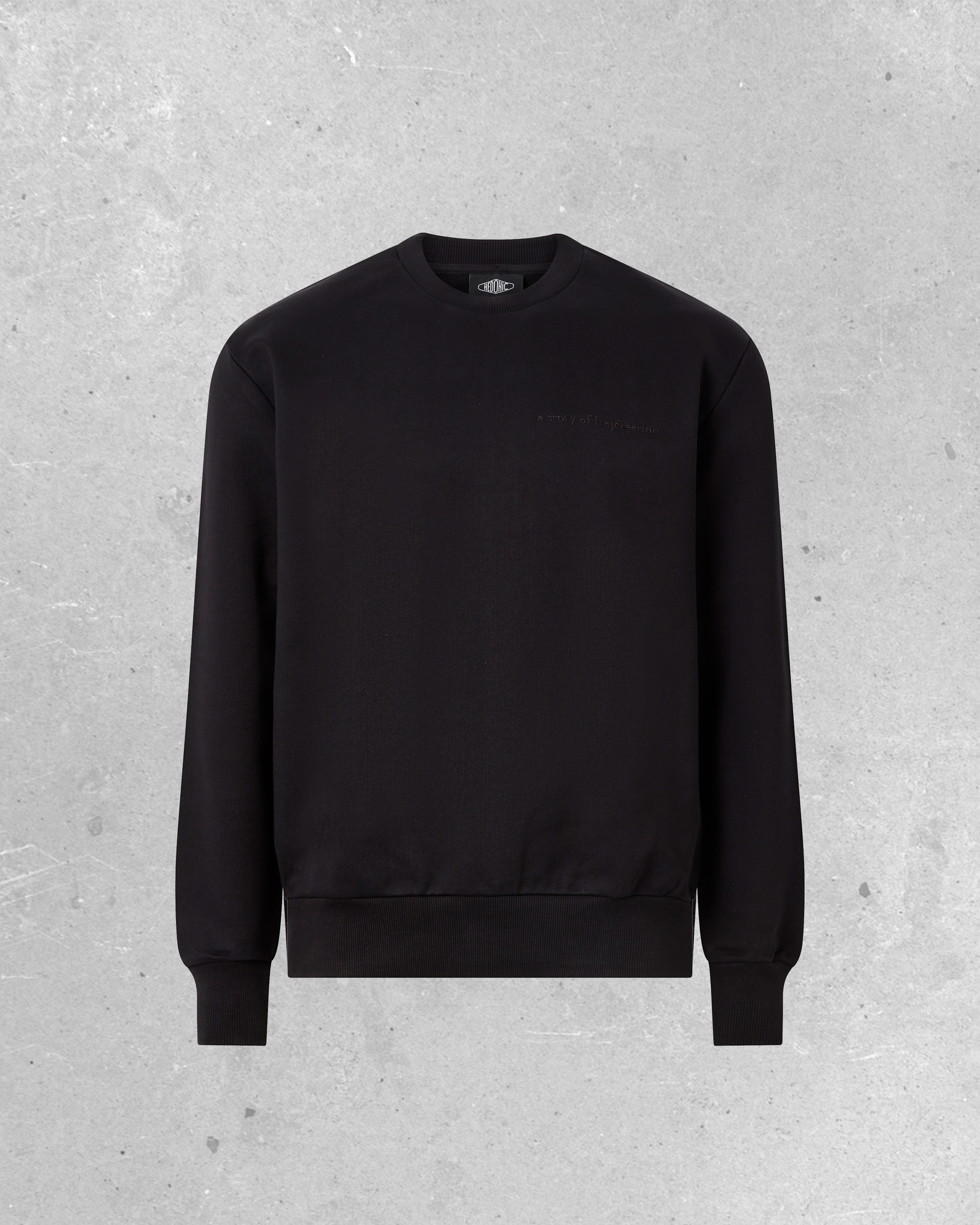 Sweat Crewneck Regular - Levels - Deep Black