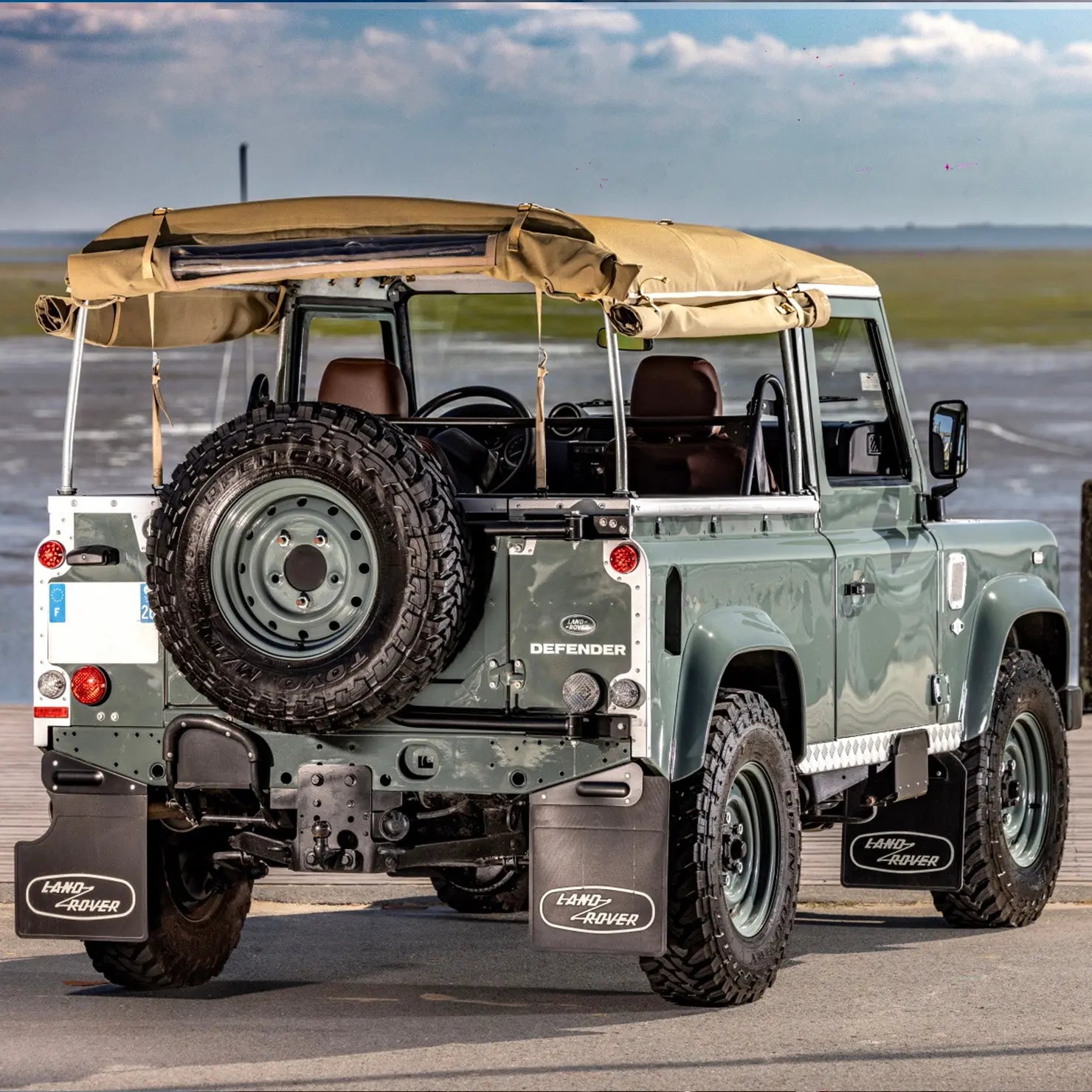 Land Rover Defender 90 - Keswick Green - Soft Top - Custom by Hedonic
