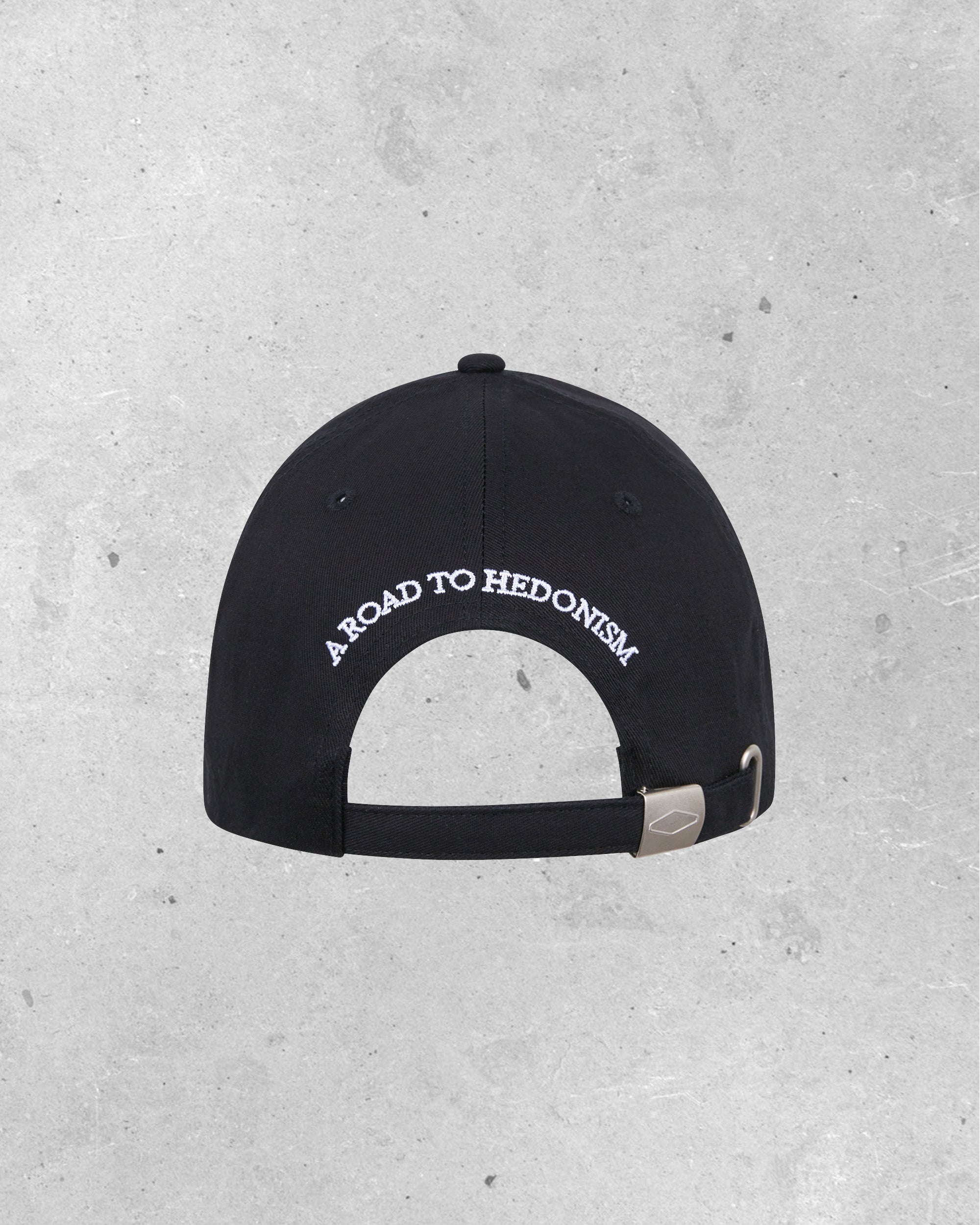 Cap Hedonic - a story of [re]creation - solid black