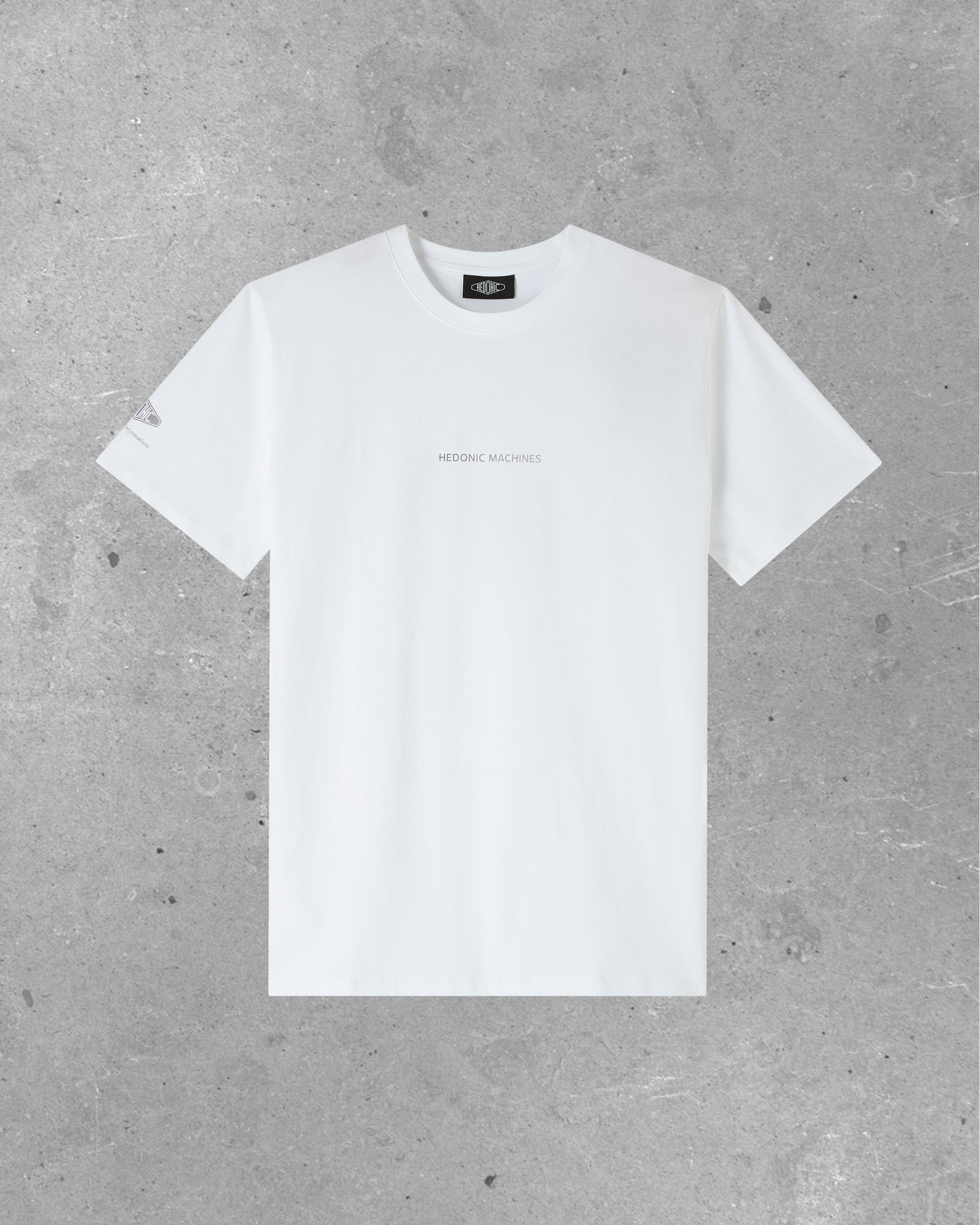 T-Shirt blanc - Aluminium study