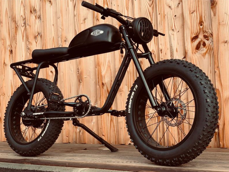 Hedonic x Super 73 Electric Bike - Black Anodized